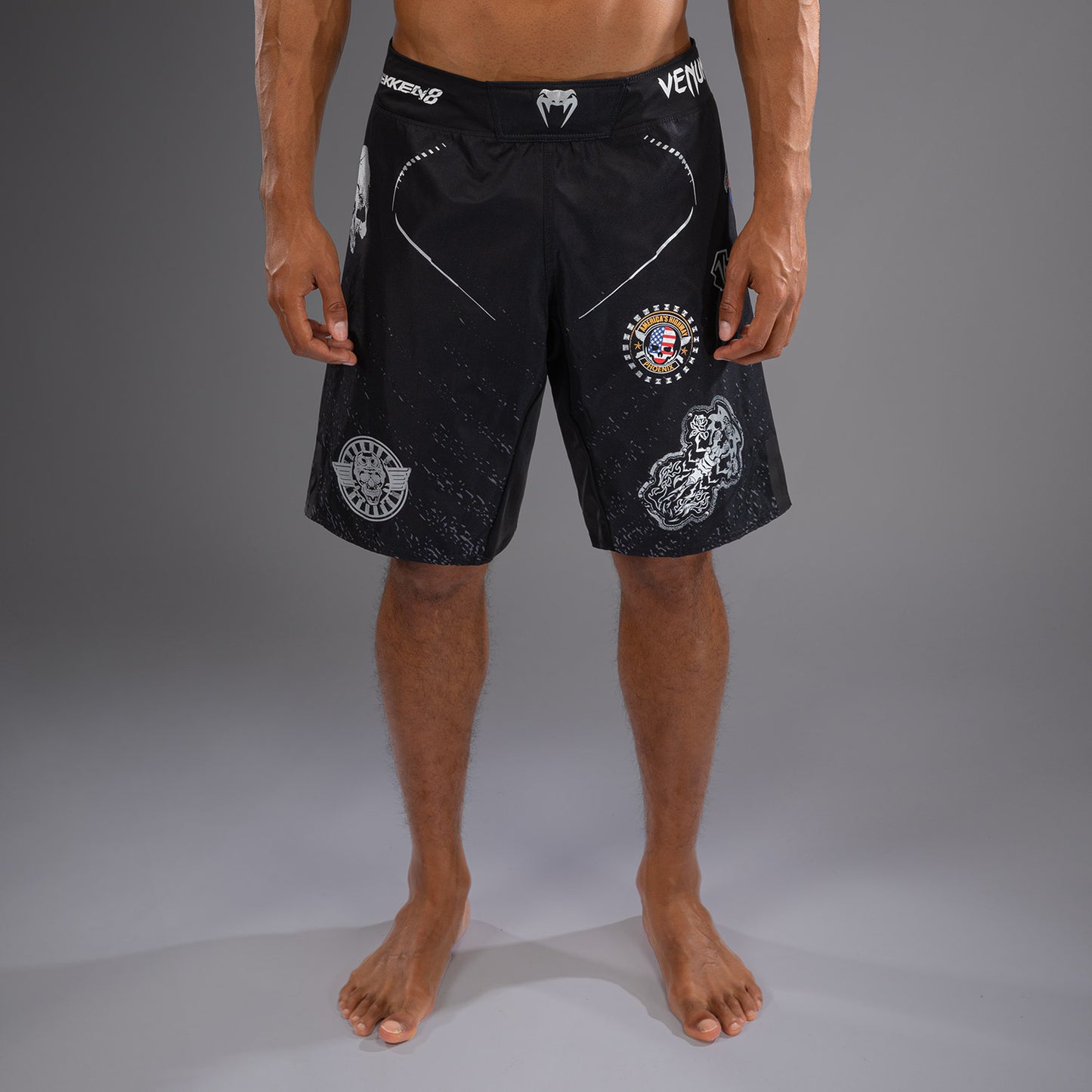 Venum x TEKKEN 8 - Paul Phoenix Vechtshorts - Zwart
