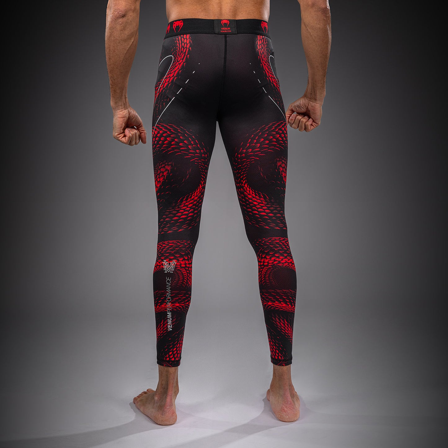 Venum Matupa Spats - Zwart/Rood/Zilver