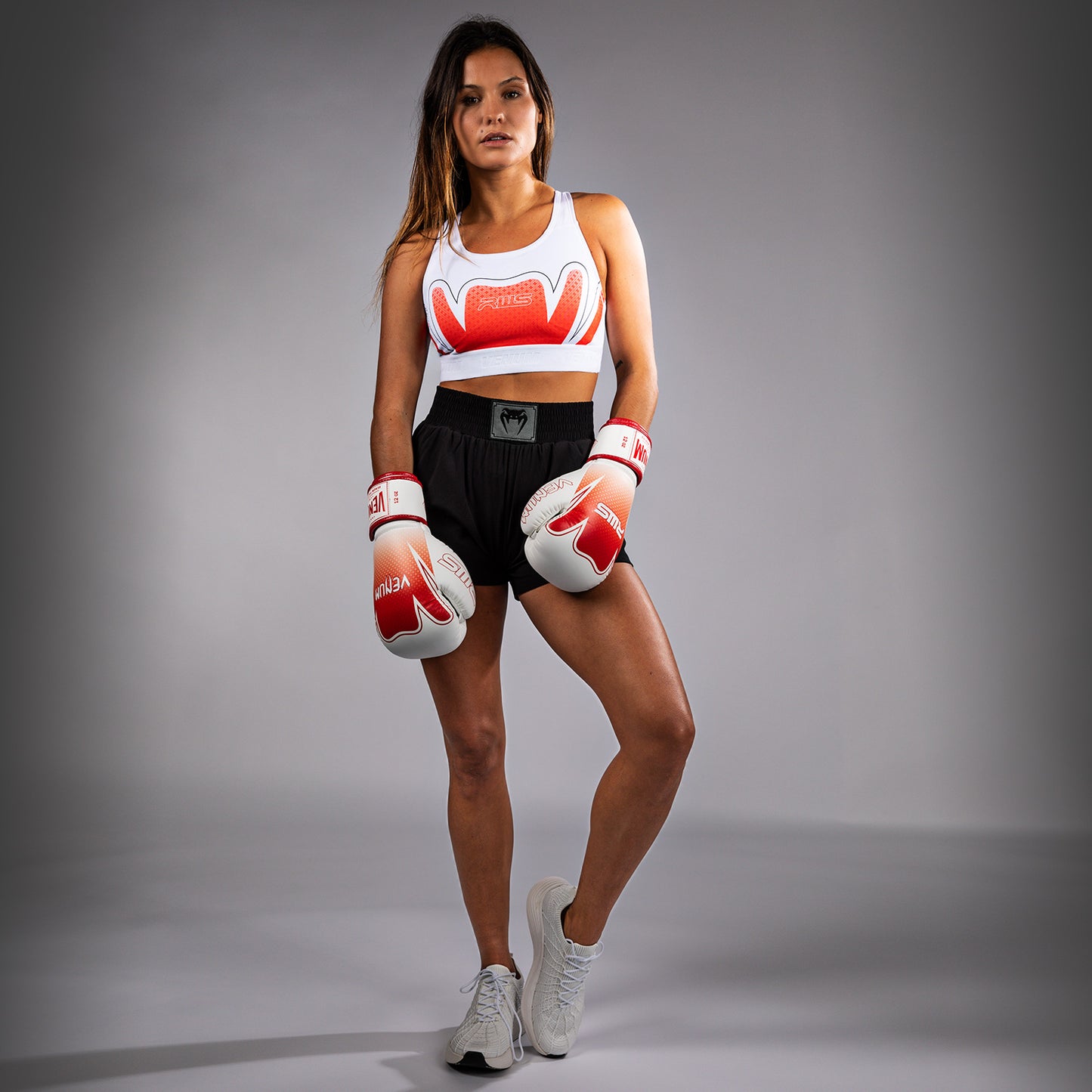 Venum x RWS 2.0 Dames Sportbeha – Wit/Rood