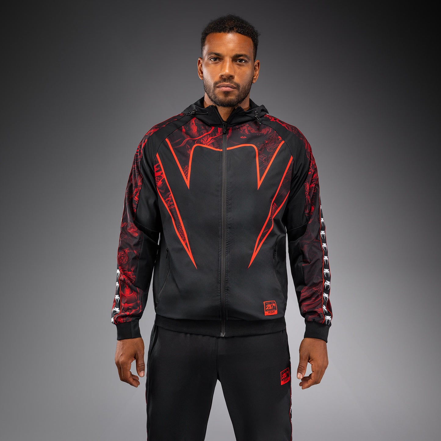 Venum 20th Anniversary Trainingsjas - Zwart/Rood