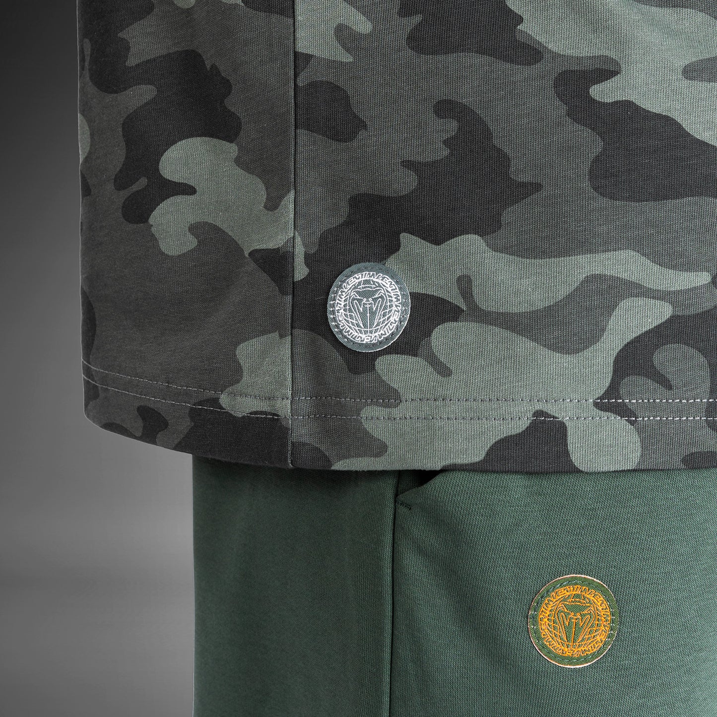 Venum Vortex XL Heren T-Shirt - Khaki Camo