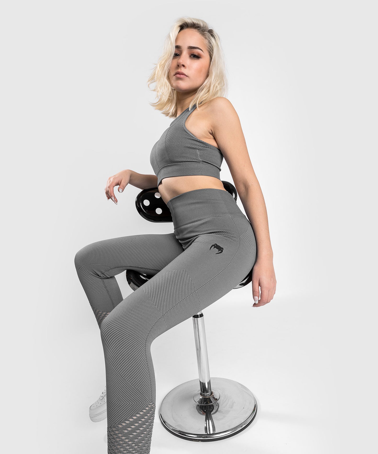 ⅞ legging Venum Sparring Seamless - Donkergrijs