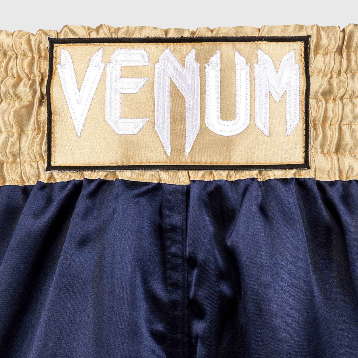 Venum Classic Muay Thai Shorts - Marineblauw/Goud
