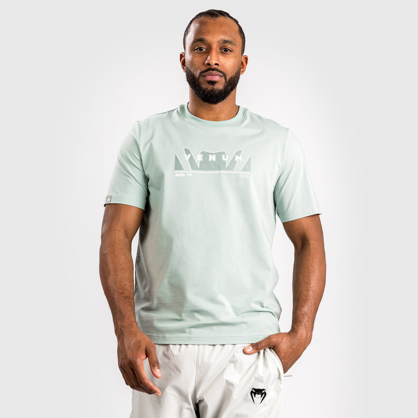 Venum Snake Print T-shirt - Aqua Groen