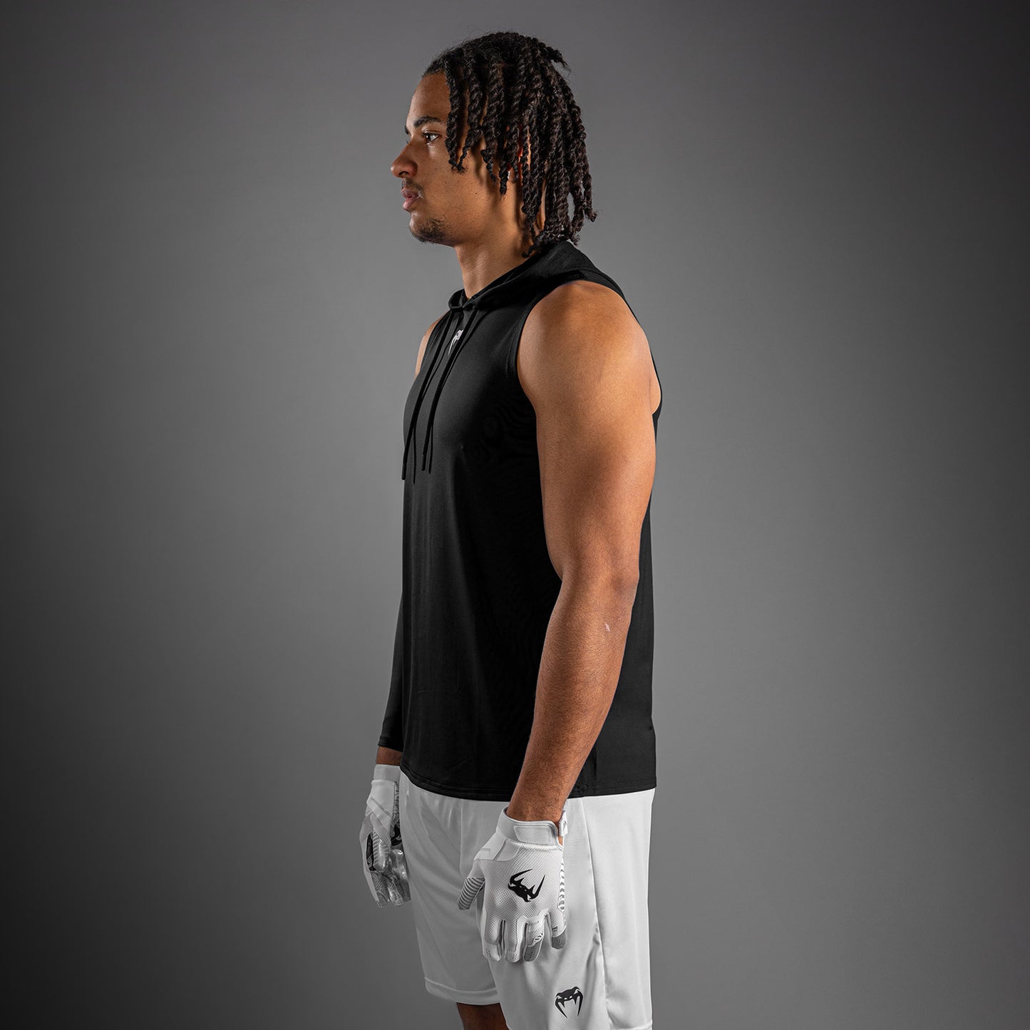 Venum Elite Mouwloze Dry Tech Hoodie - Zwart