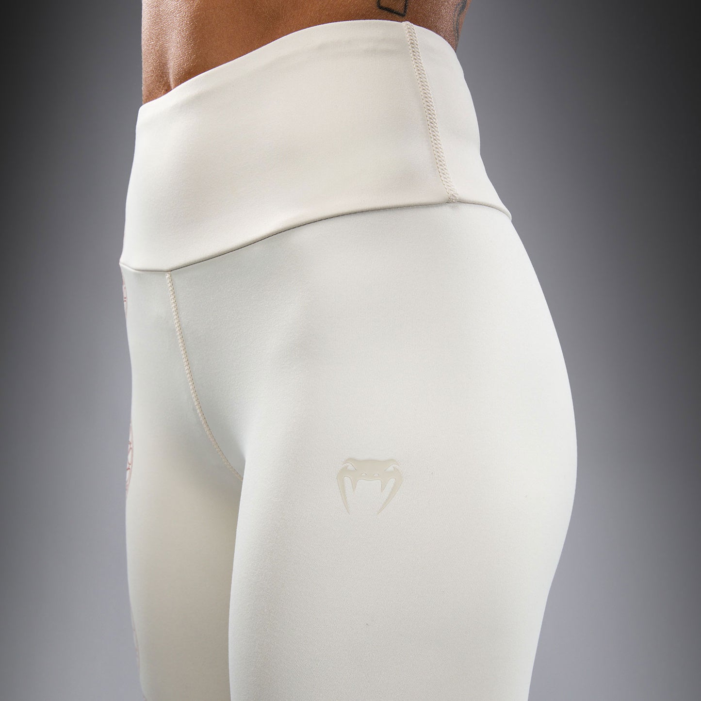 Venum Serpenti Dameslegging – Ivoor/Bordeaux