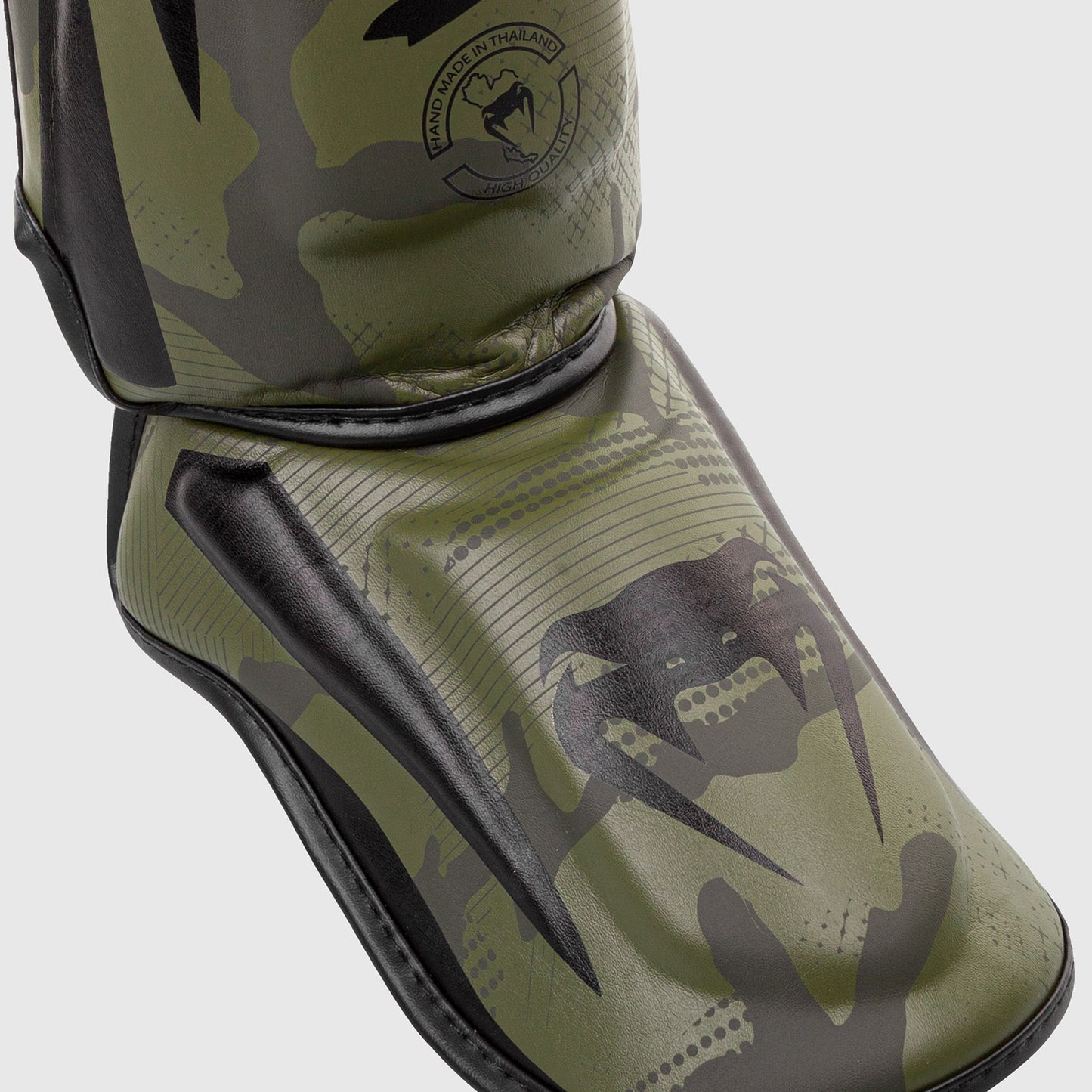 Venum Elite Scheenbeschermer - Khaki Camo