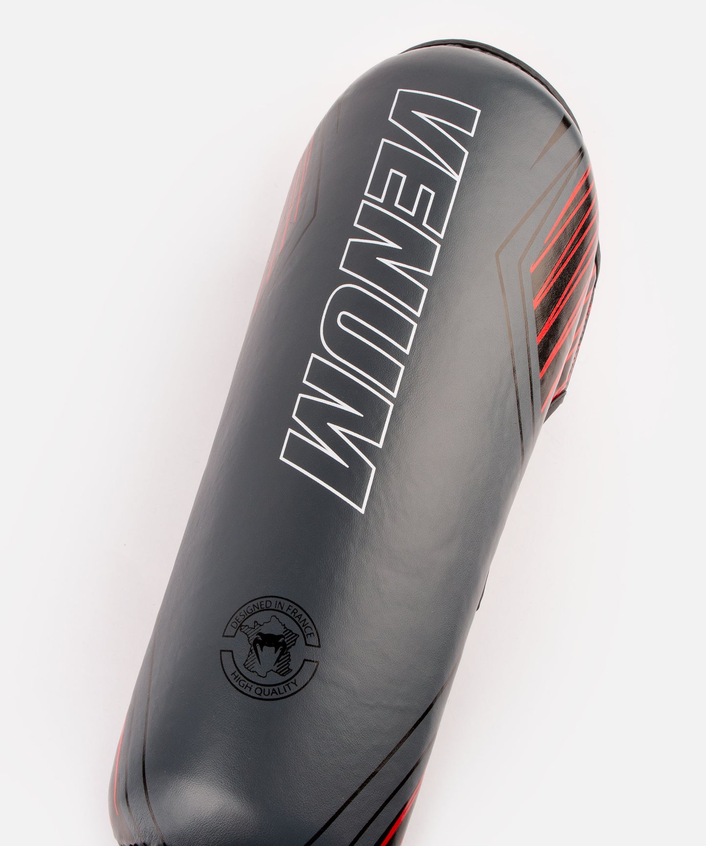 Venum Contender 2.0-scheenbeschermers - Zwart/Rood