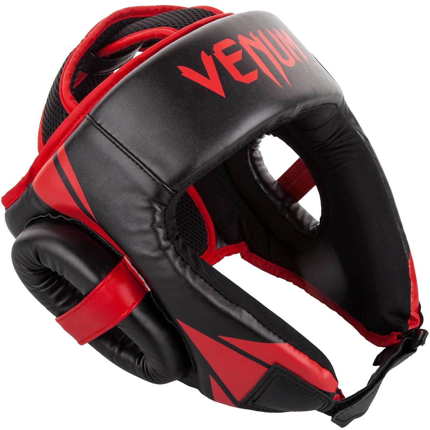 Venum Challenger Open Face Hoofddeksel - Zwart/Rood