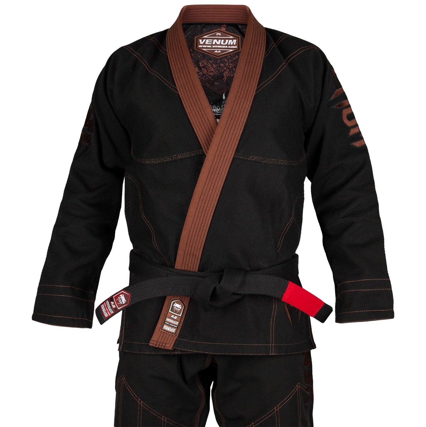 Venum Absolute Gorilla BJJ Gi (inclusief tas) - Zwart/Bruin