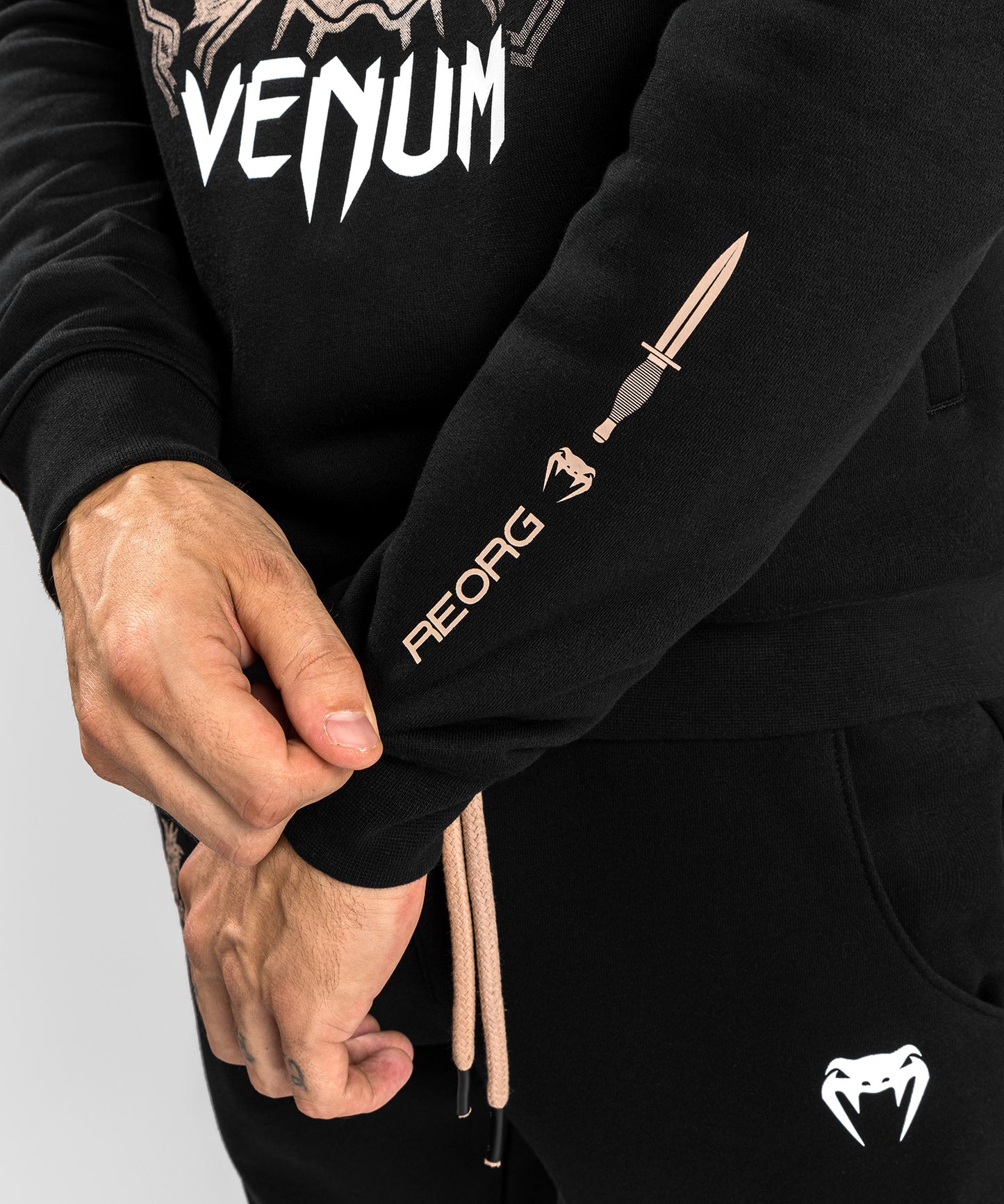Venum Reorg-hoodie - zwart