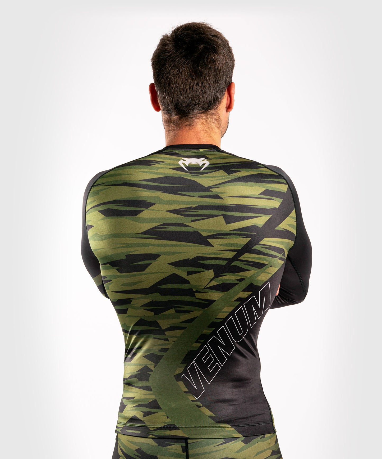 Venum Contender 5.0 Rashguard - Lange mouwen - Kakicamouflage
