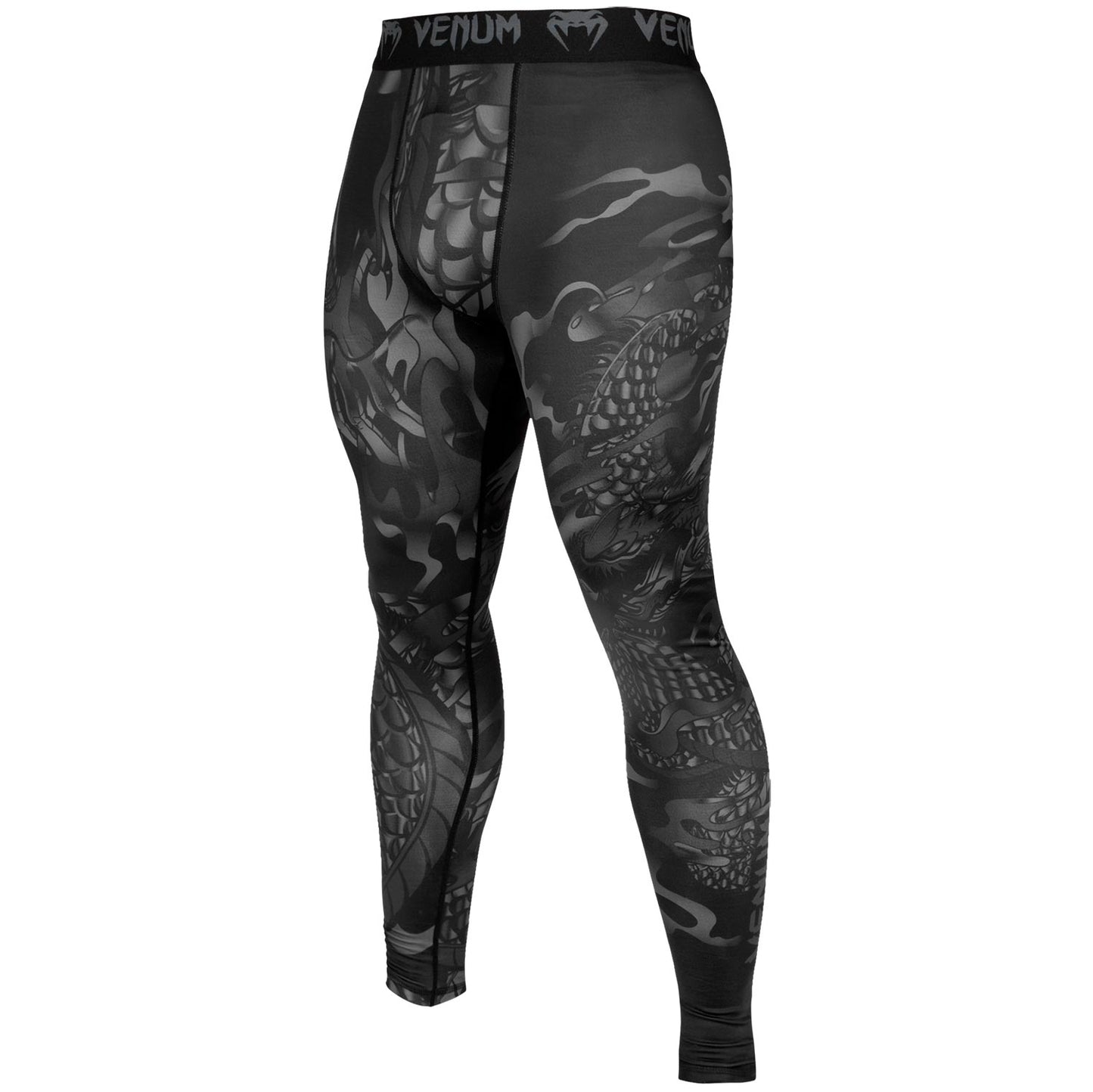 Venum Dragon's Flight Spats - Zwart/Zwart