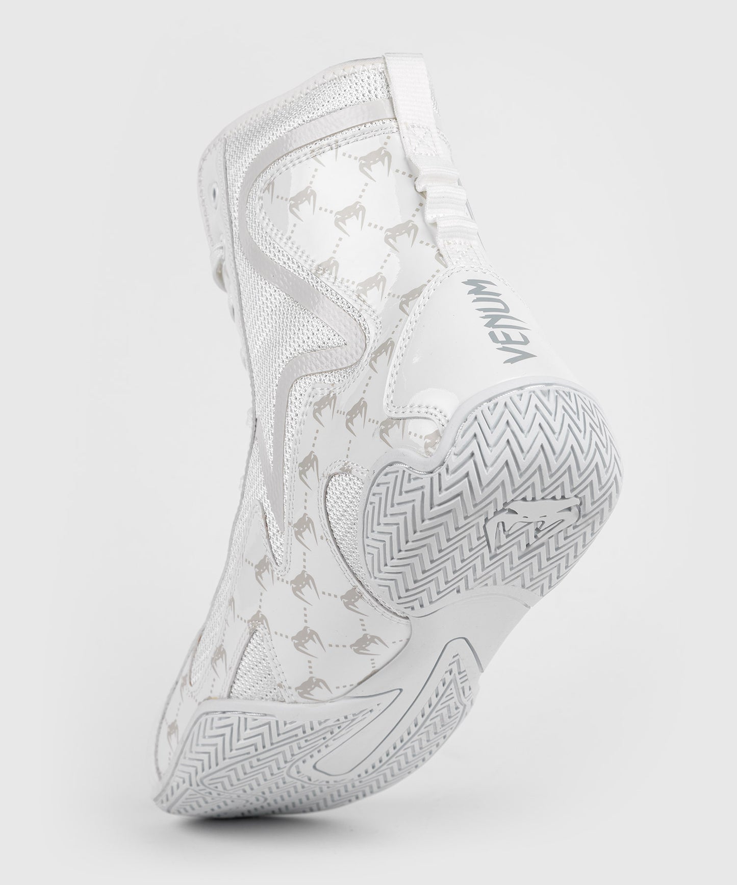 Venum Elite Evo Monogram Boksschoenen - Wit/Gebroken Wit