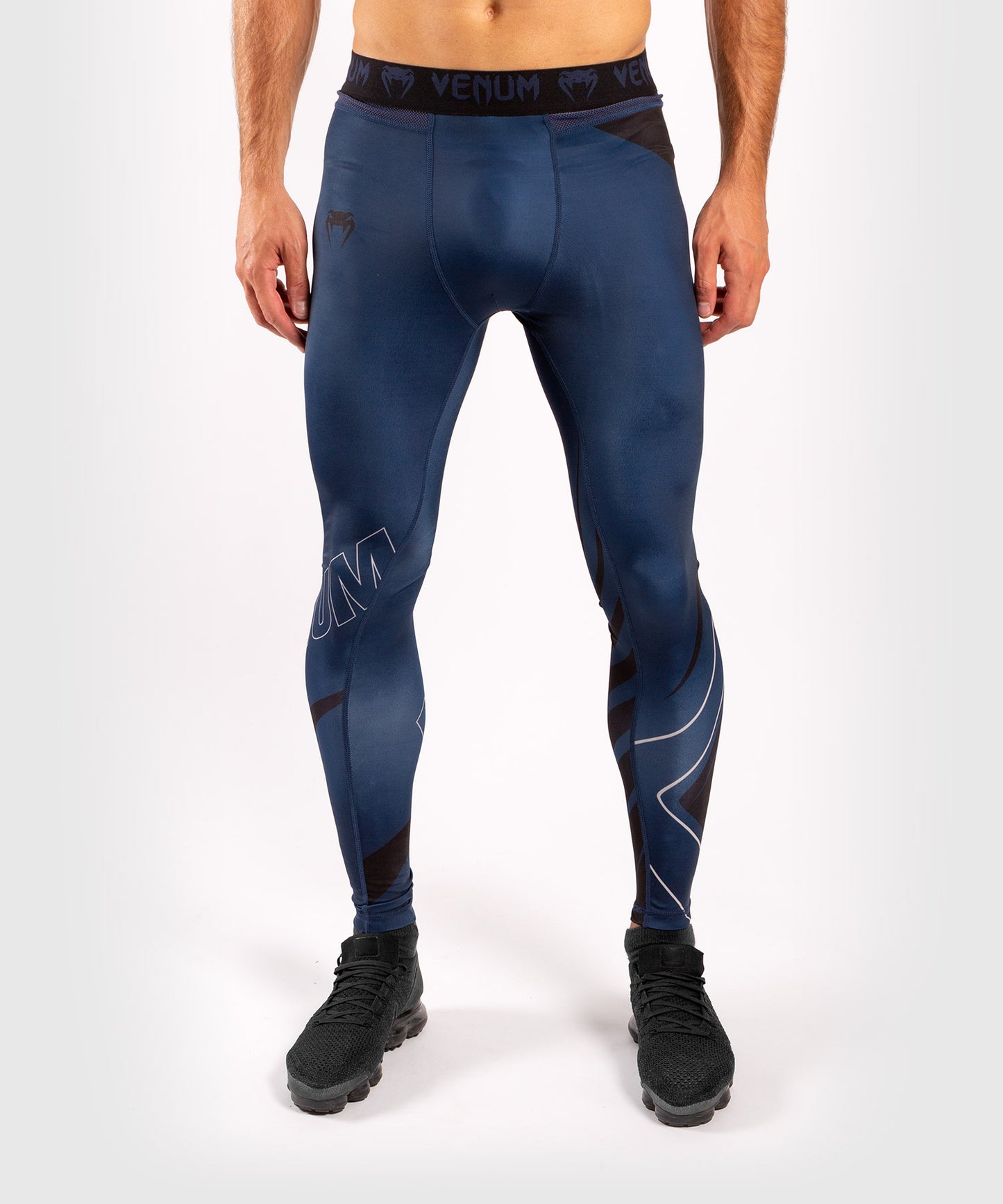 Venum Contender 5.0-legging - blauwe marine / zand
