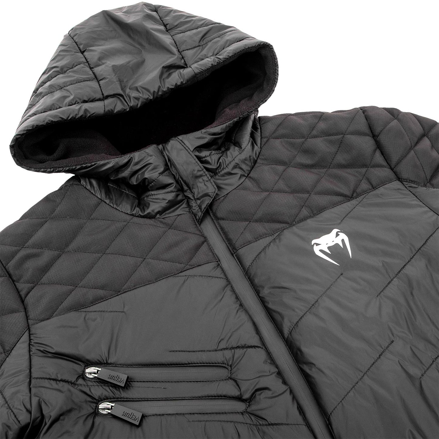 Venum Elite 3.0 donsjack - Zwart - Exclusief