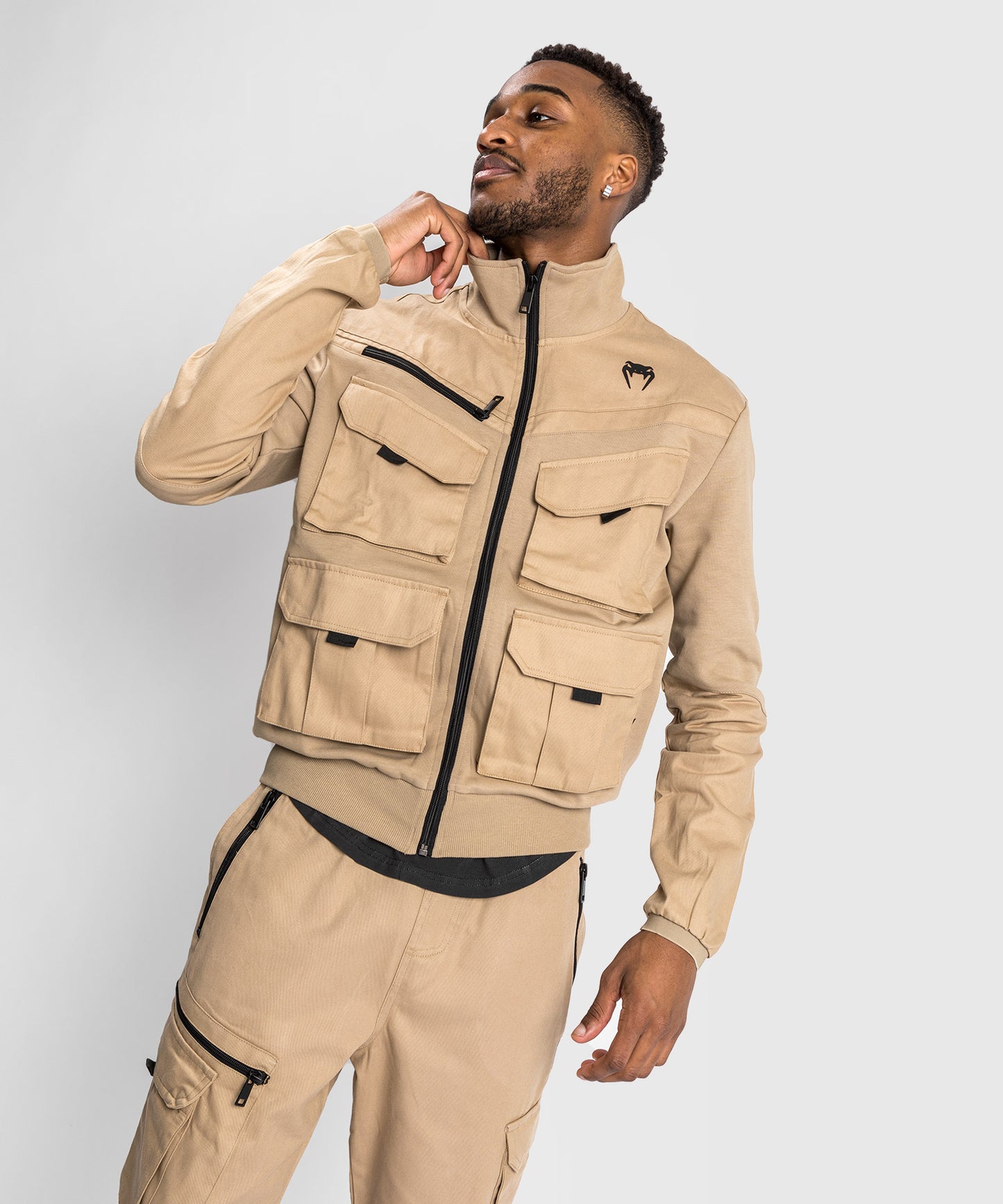 Venum Cargo Zipped Jacket - Zand