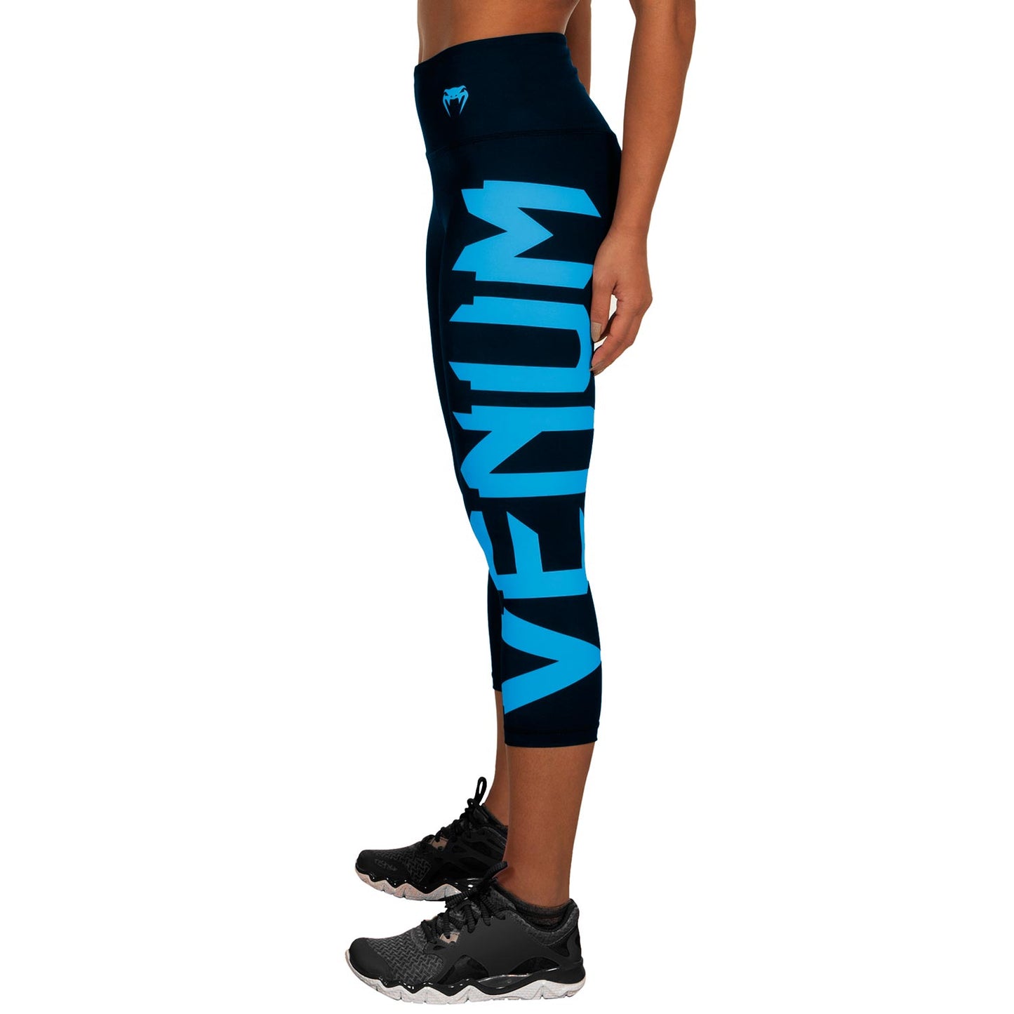 Venum Giant Geknipte Legging - Zwart/Blauwgroen