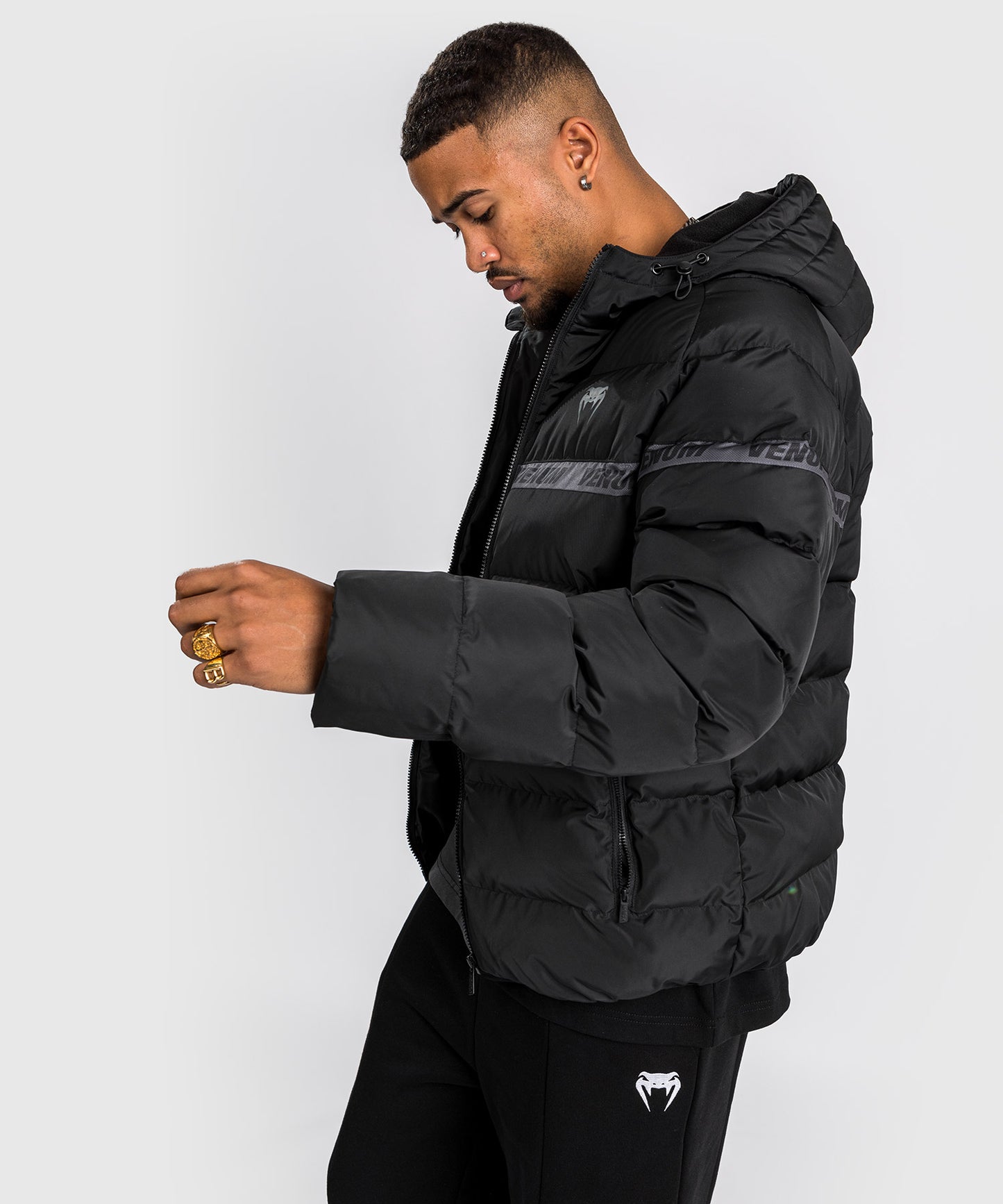Venum Elite4 Jas - Zwart