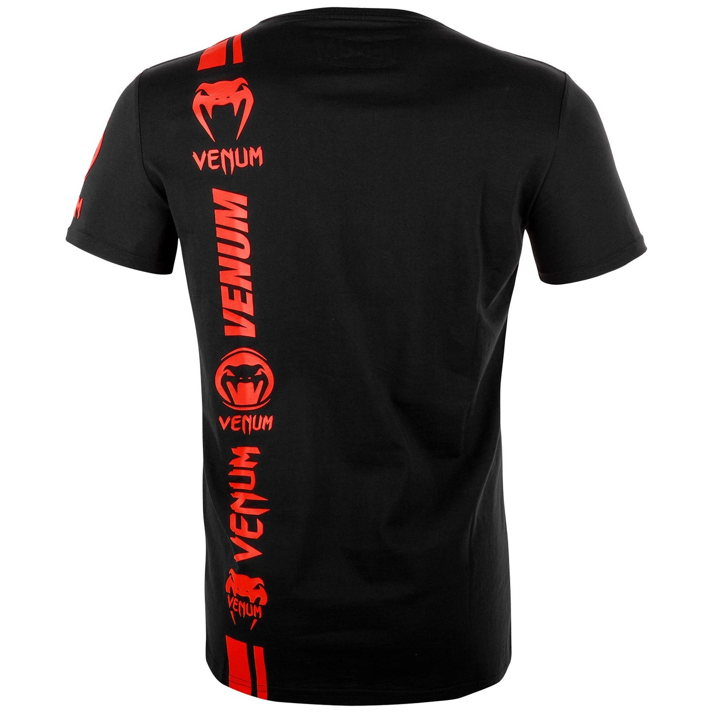 Venum Logos T-shirt - Zwart/Rood