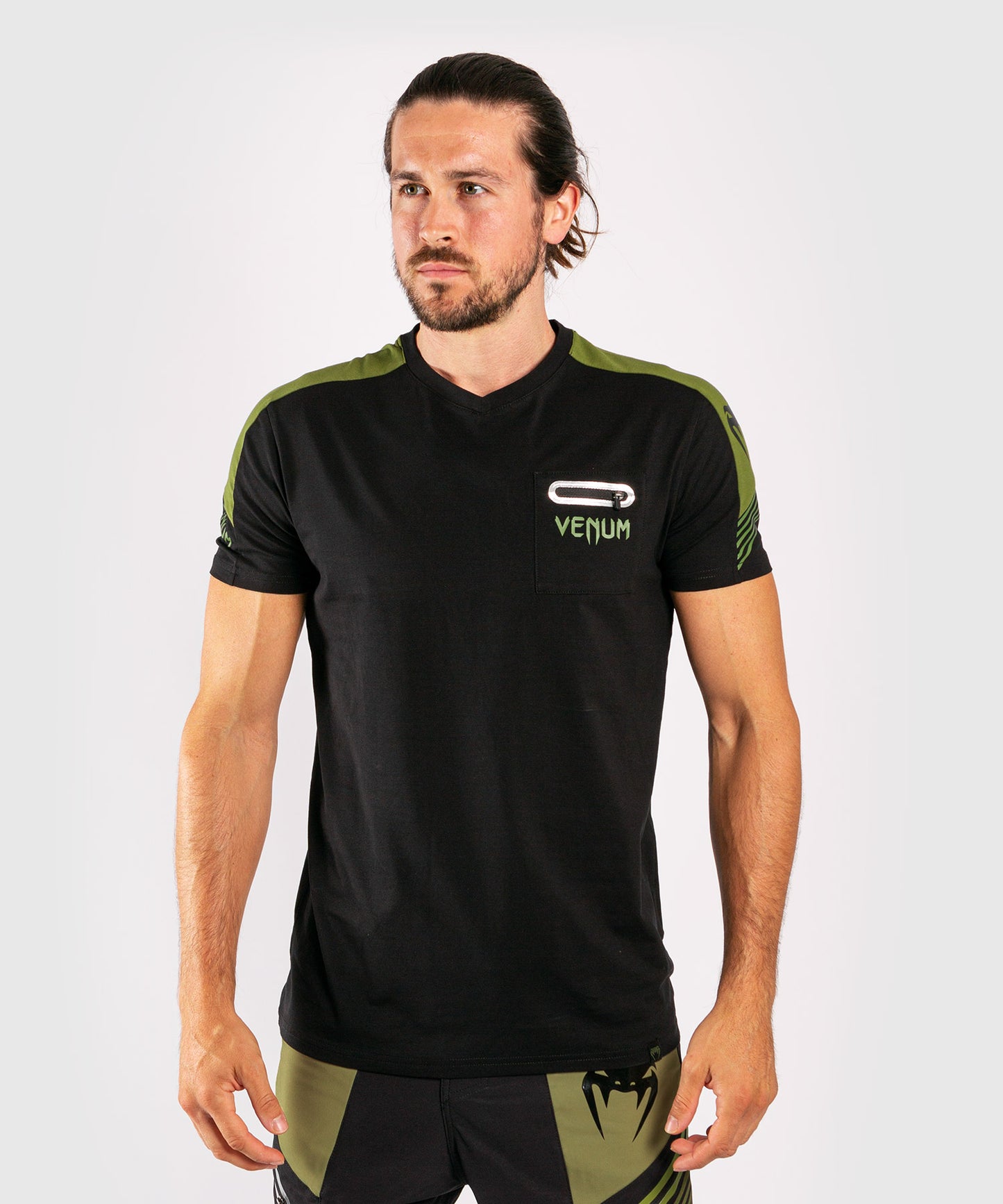 Venum Cargo T-shirt - Zwart/Groen