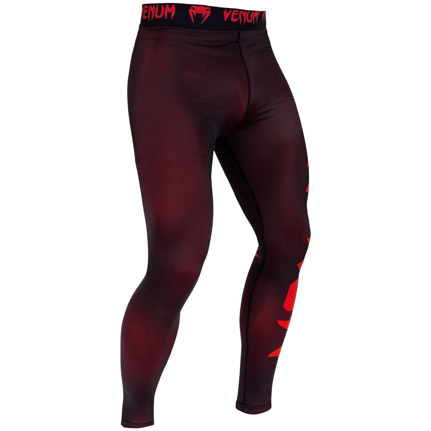 Venum Giant compressiepanty - Zwart/Rood