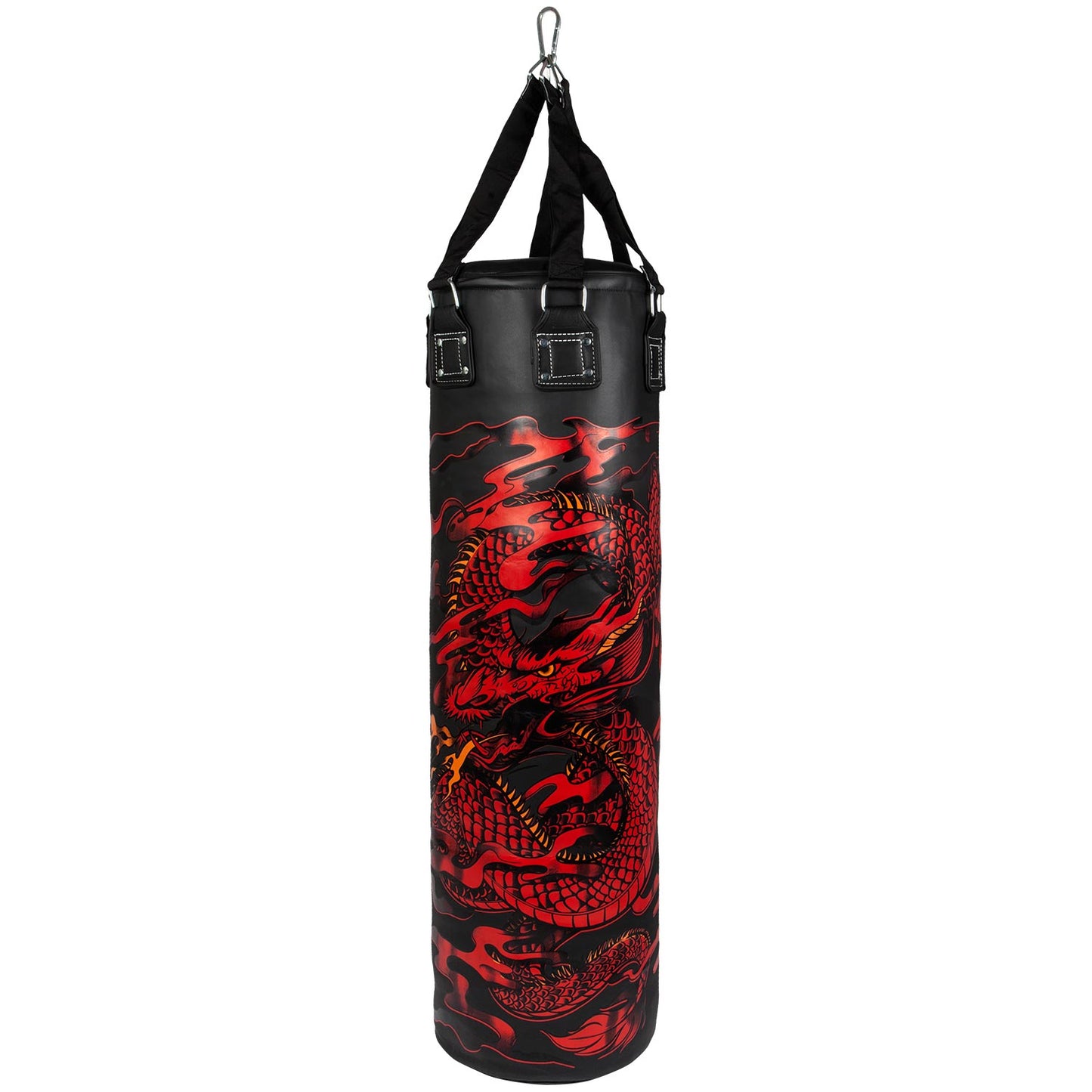 Venum Dragon's Flight Zware Tas - Zwart/Rood - 130cm