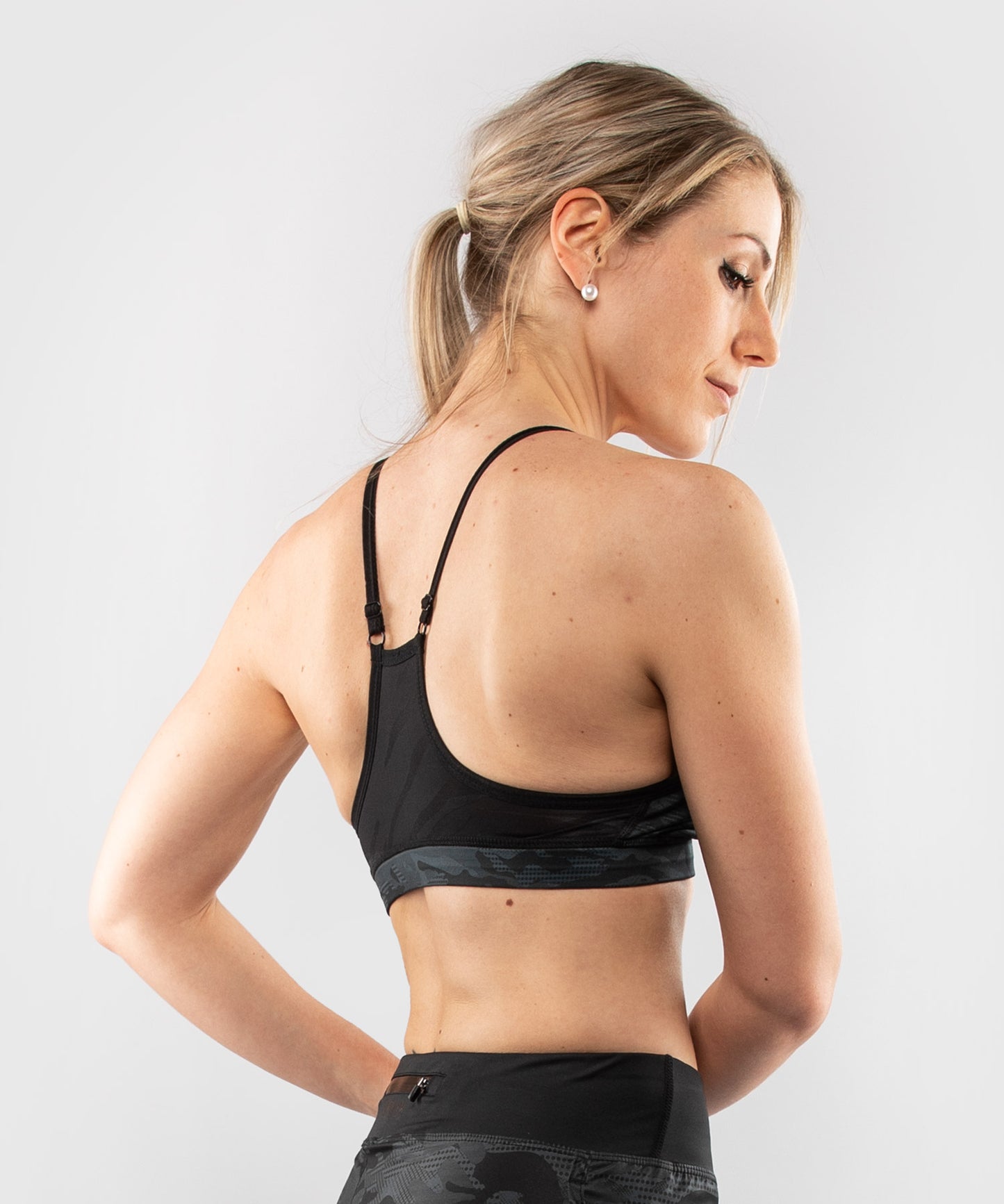 Venum Defender-sportbeha's – voor dames - Zwart/Zwart