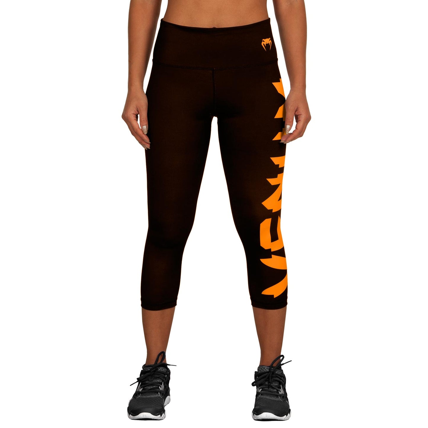 Venum Giant Geknipte Legging - Zwart/Oranje