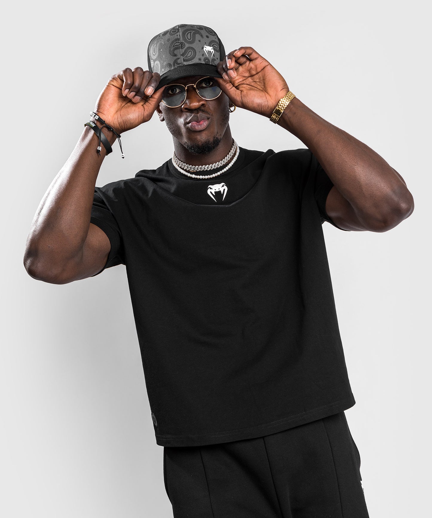 Venum Vortex XL t-shirt - Oversize - Zwart