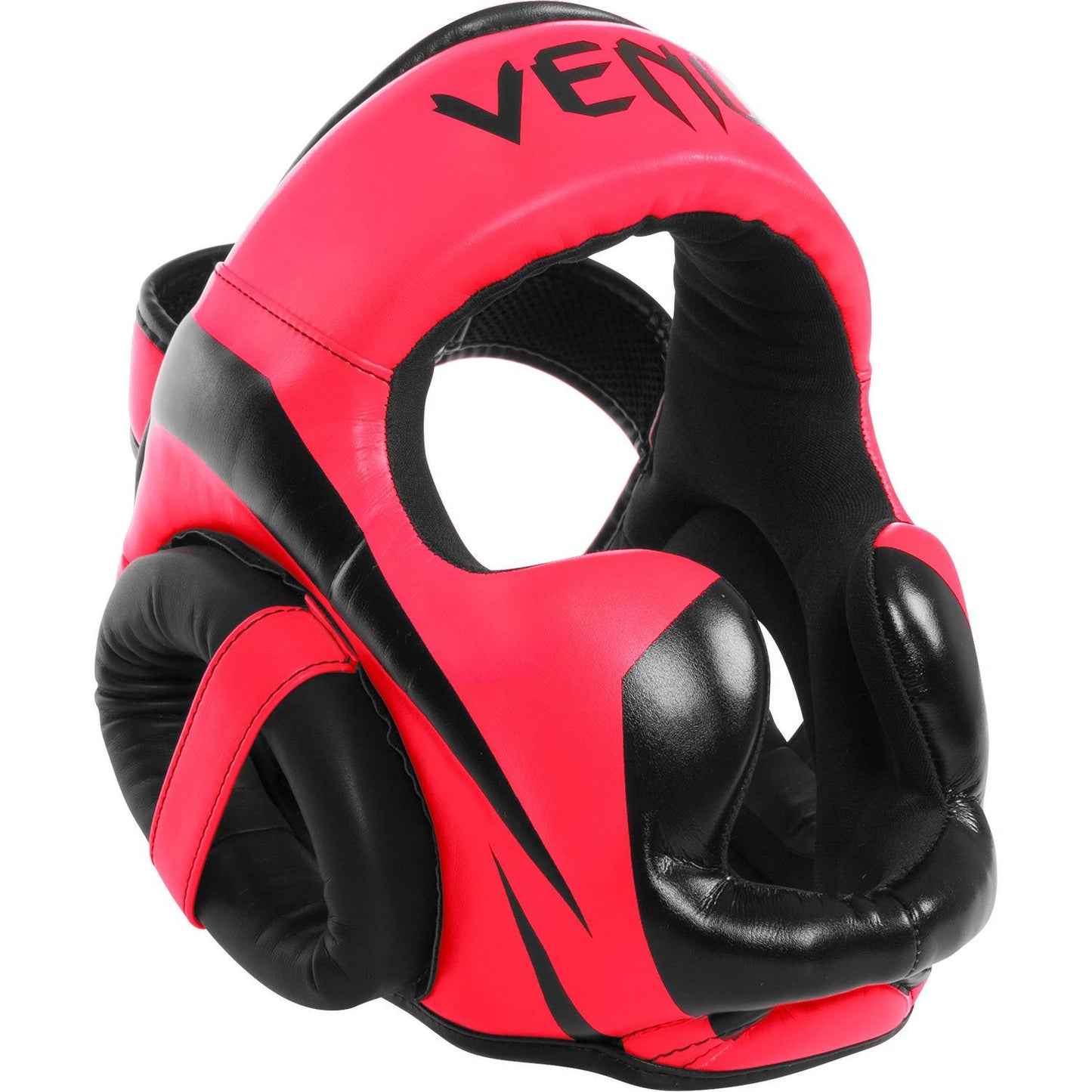 Venum Elite hoofdbeschermer - Oranje/Zwart