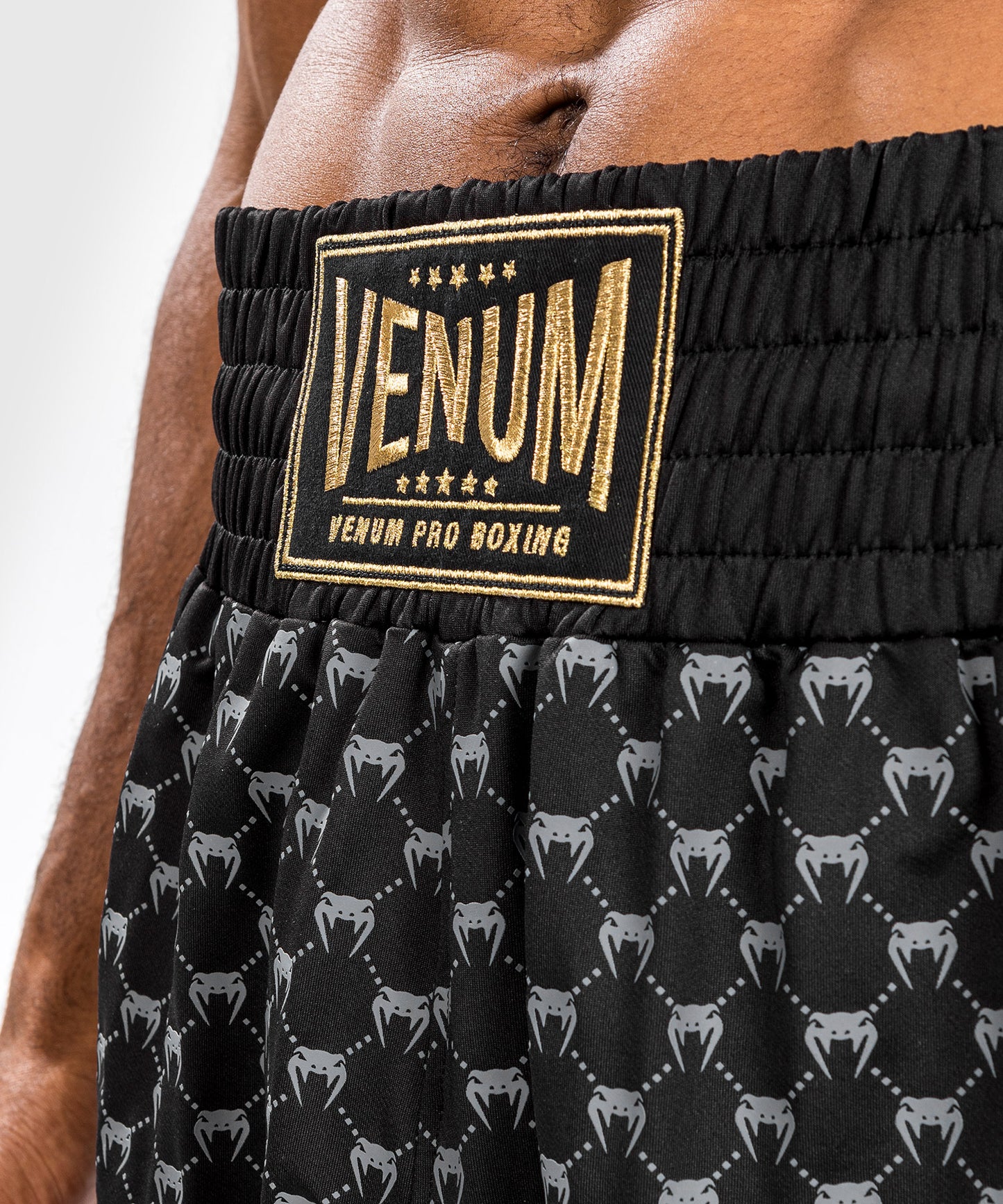 Venum Monogram Boxing Shorts - Zwart