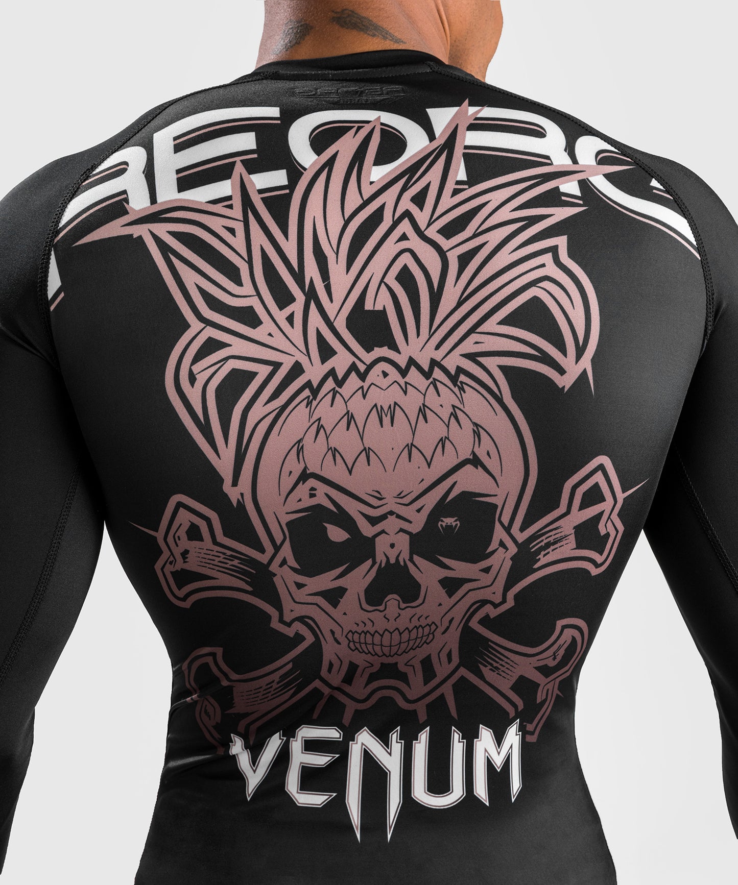 Venum Reorg compressie T-shirt - lange mouwen - zwart