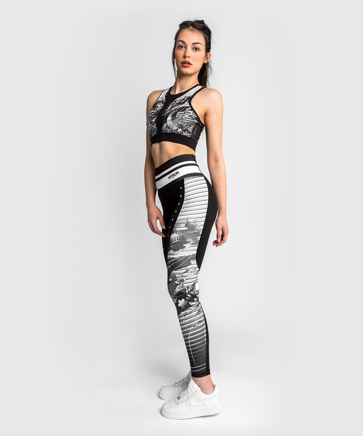 Sport Bh Venum YKZ21 - Zwart/Wit