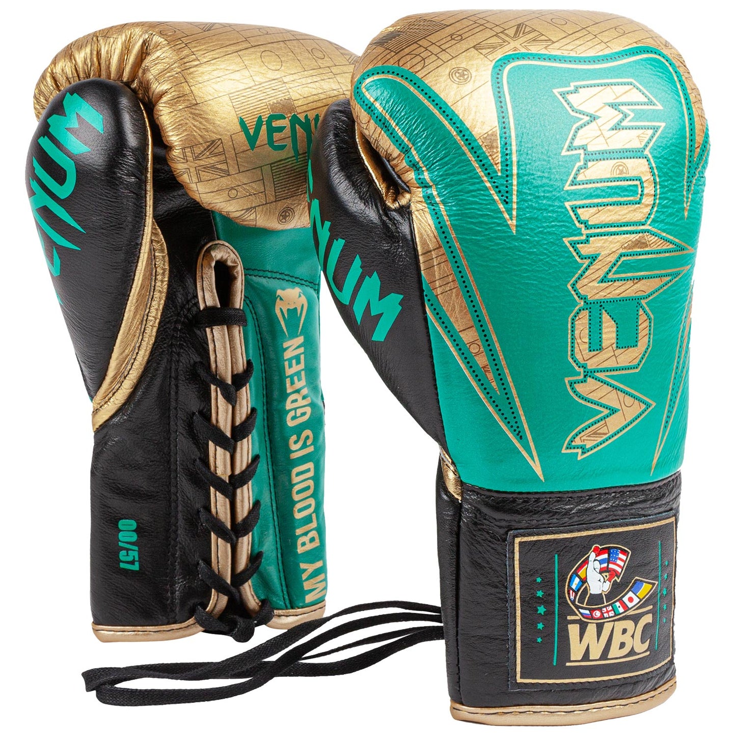 Venum Hammer professionella boxhandskar klittenband  - WBC Limited Edition