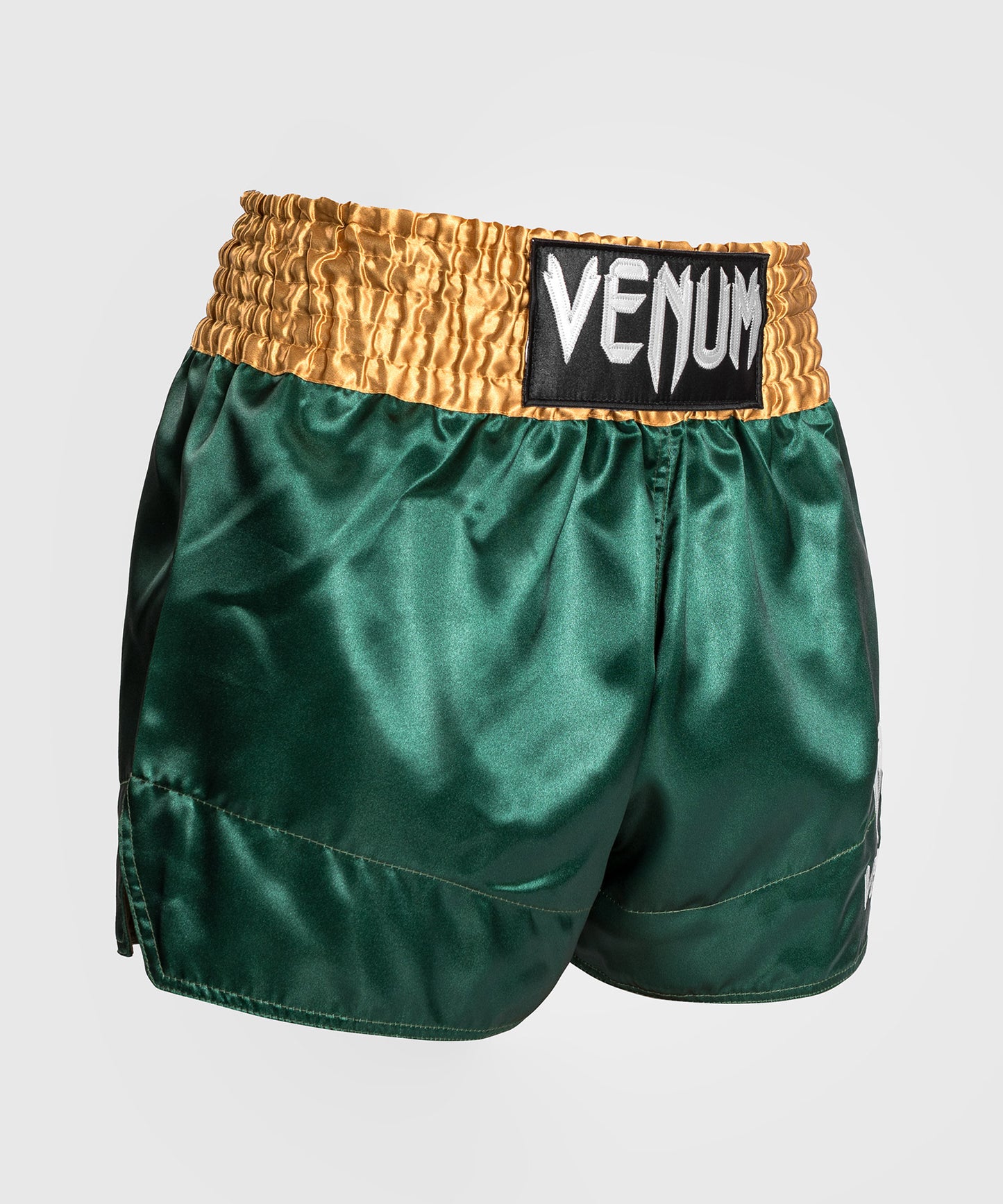 Venum Classic - Muay Thai-short - Groen/Goud/Wit