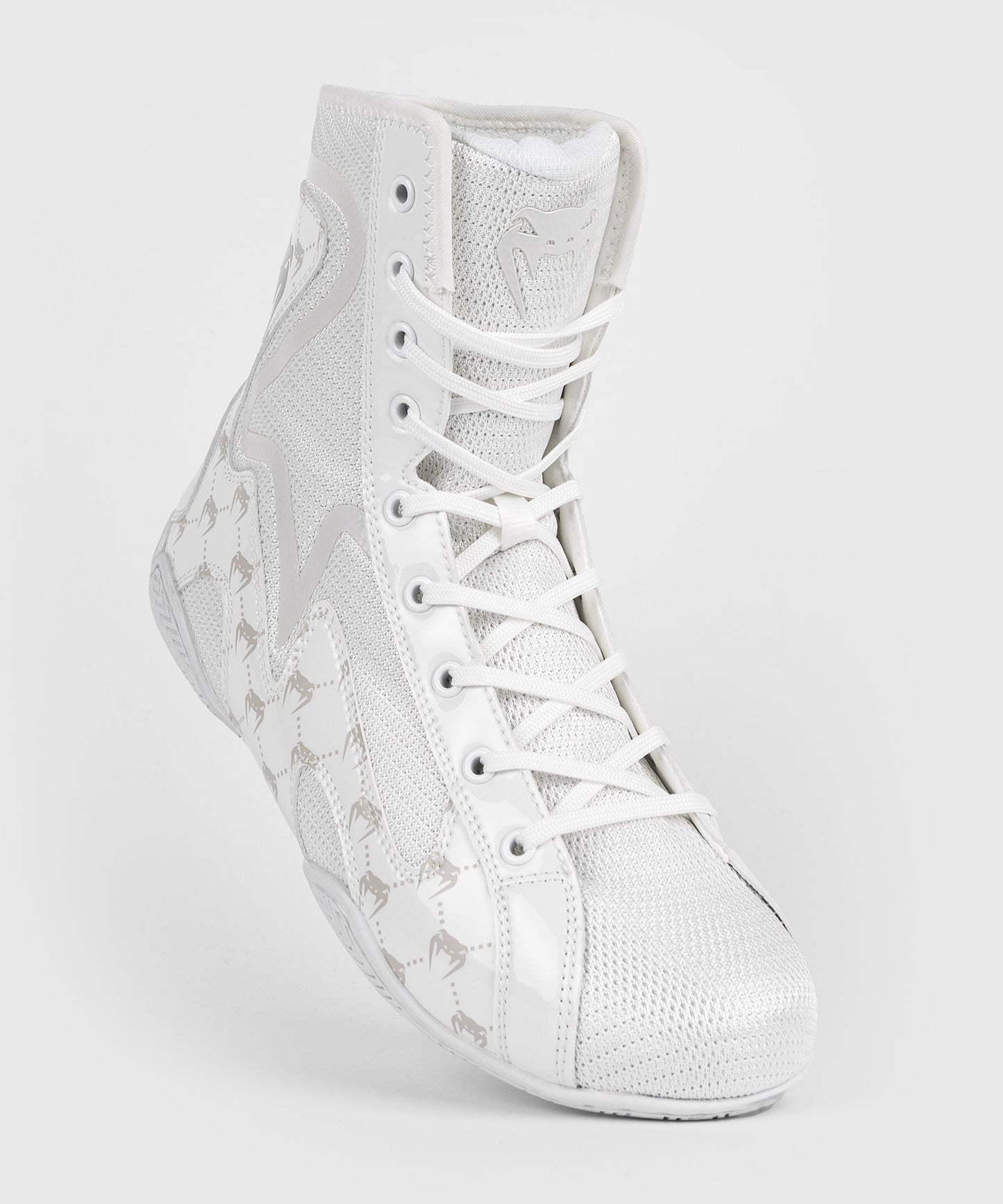 Venum Elite Evo Monogram Boksschoenen - Wit/Gebroken Wit