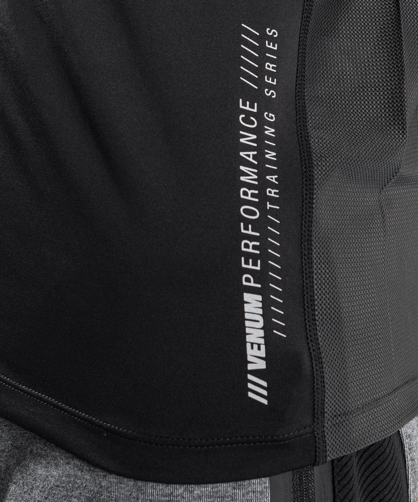 Venum Tempest 2.0 Dry Tech T-shirt - Zwart/Grijs