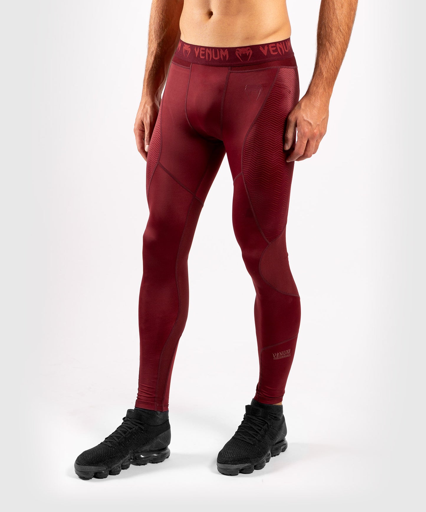 Venum G-Fit Spats - Bordeauxrood