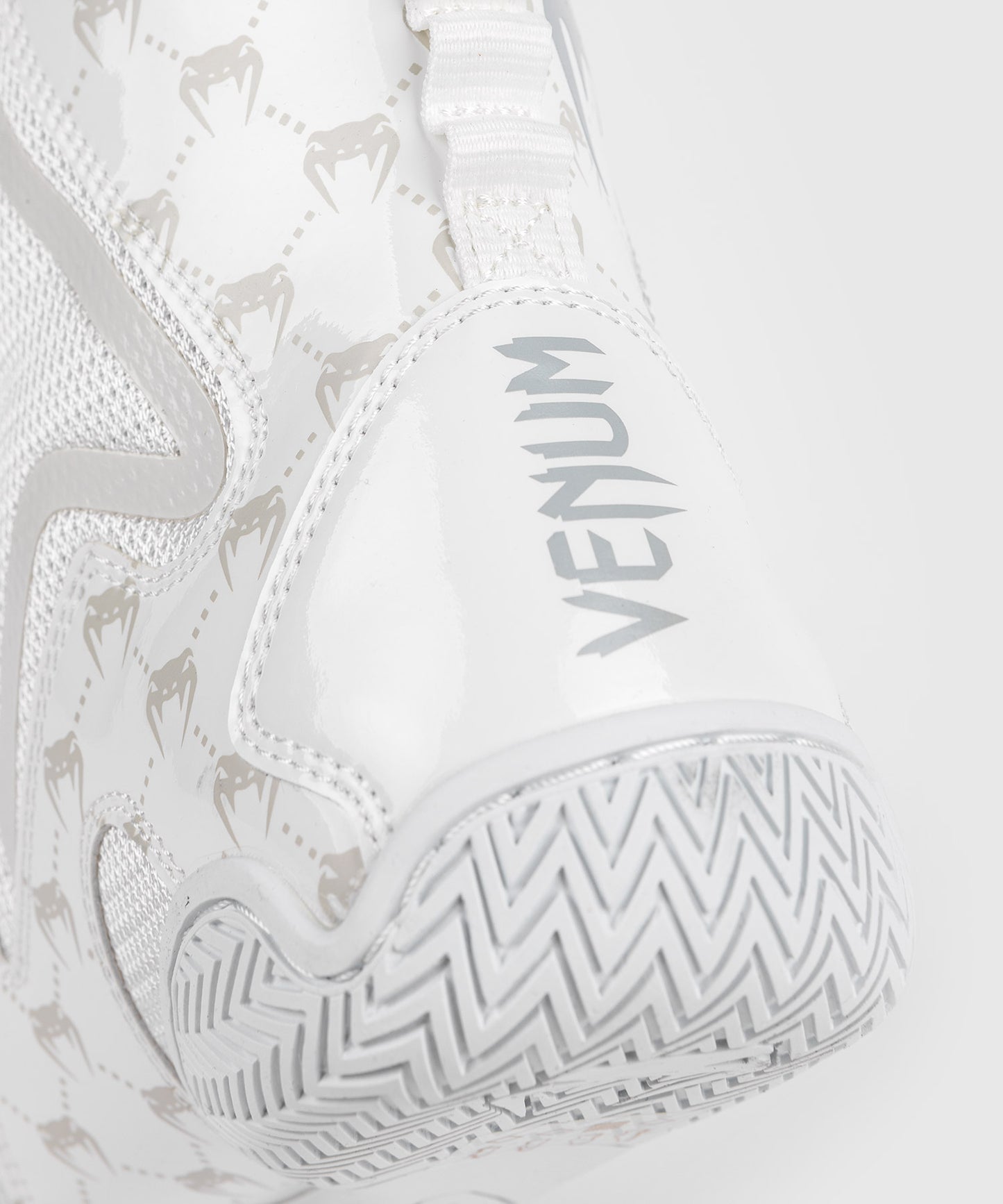 Venum Elite Evo Monogram Boksschoenen - Wit/Gebroken Wit