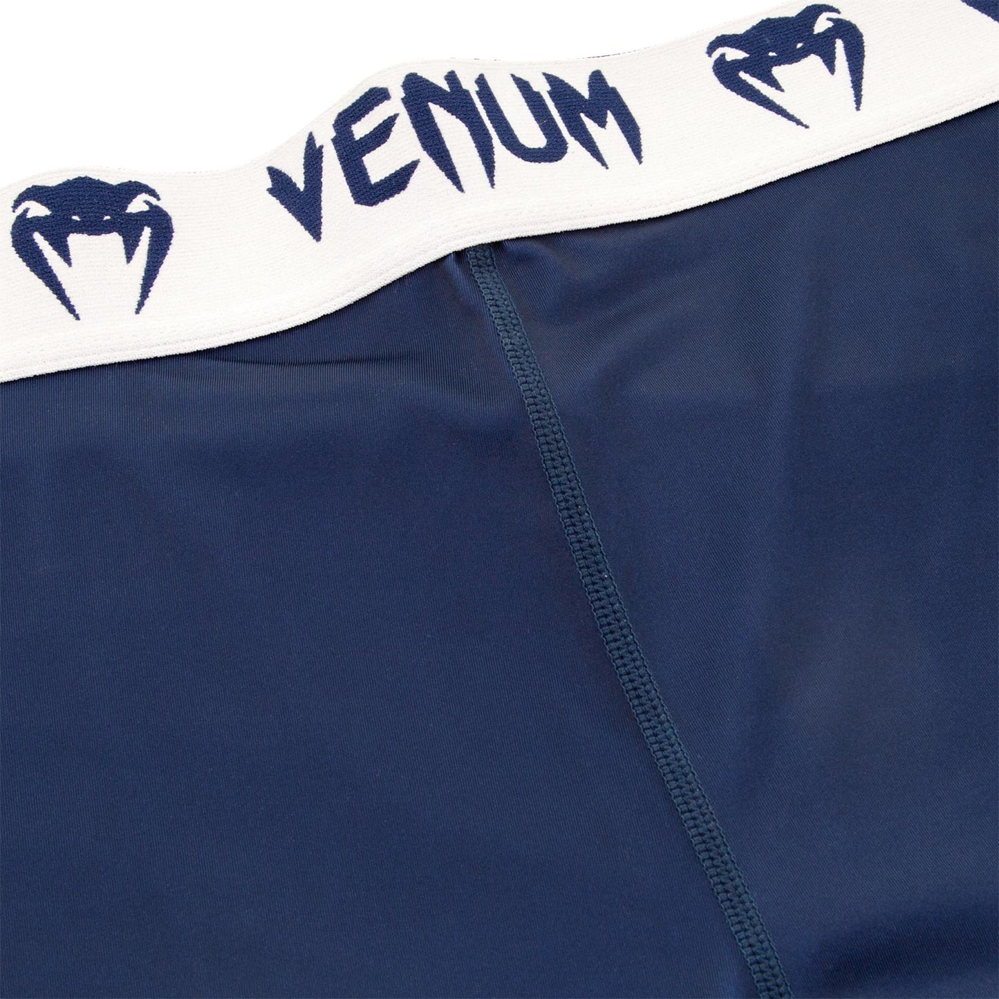 Venum Giant compressiepanty - Marineblauw/Wit