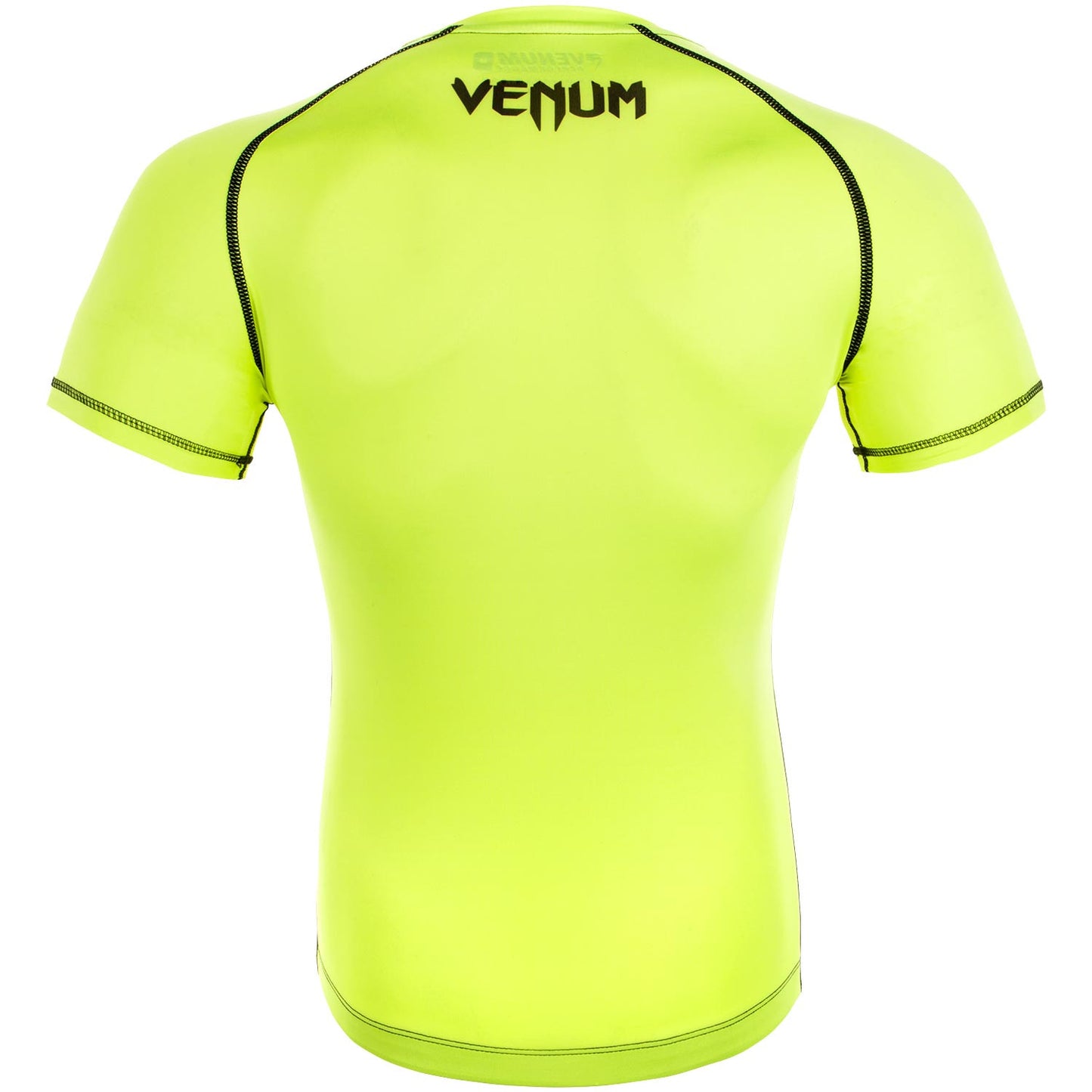 Venum Contender 3.0 Compressie T-shirt - Korte Mouwen - Neongeel/Zwart