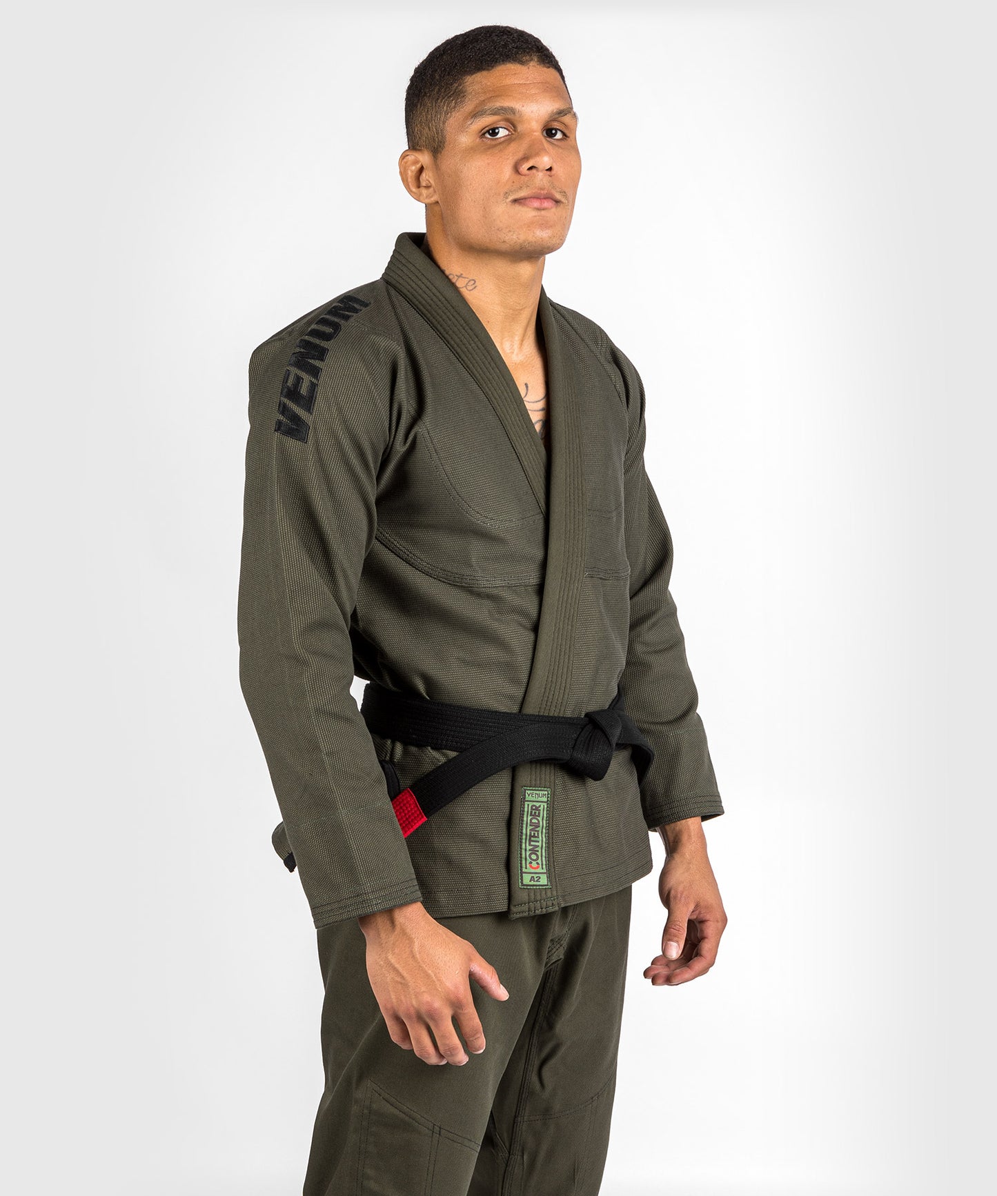 Venum Contender Evo Braziliaanse Jiu Jitsu Gi - Kaki