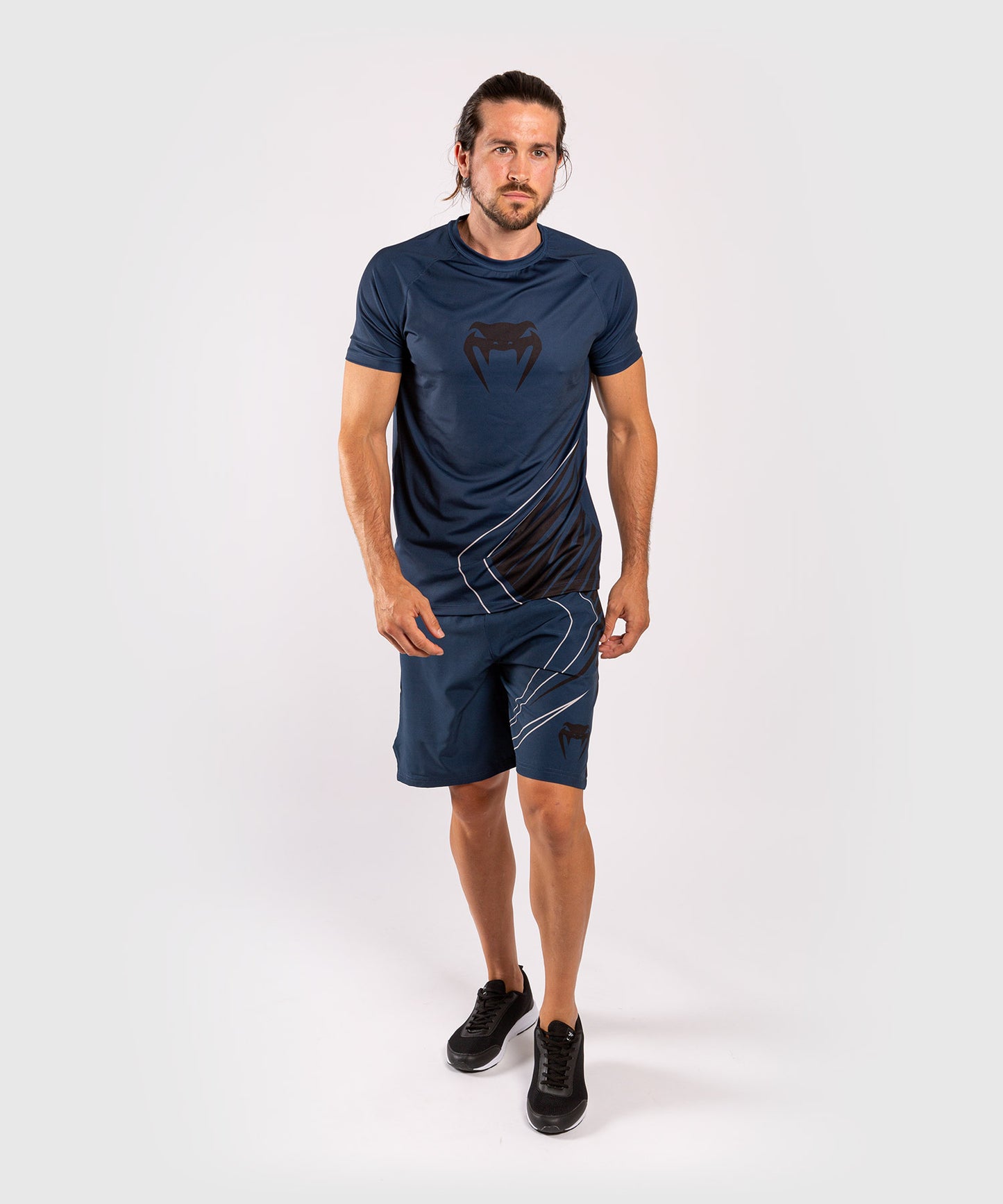 Venum Contender 5.0 Dry-Tech-T-shirt - blauwe marine / zand