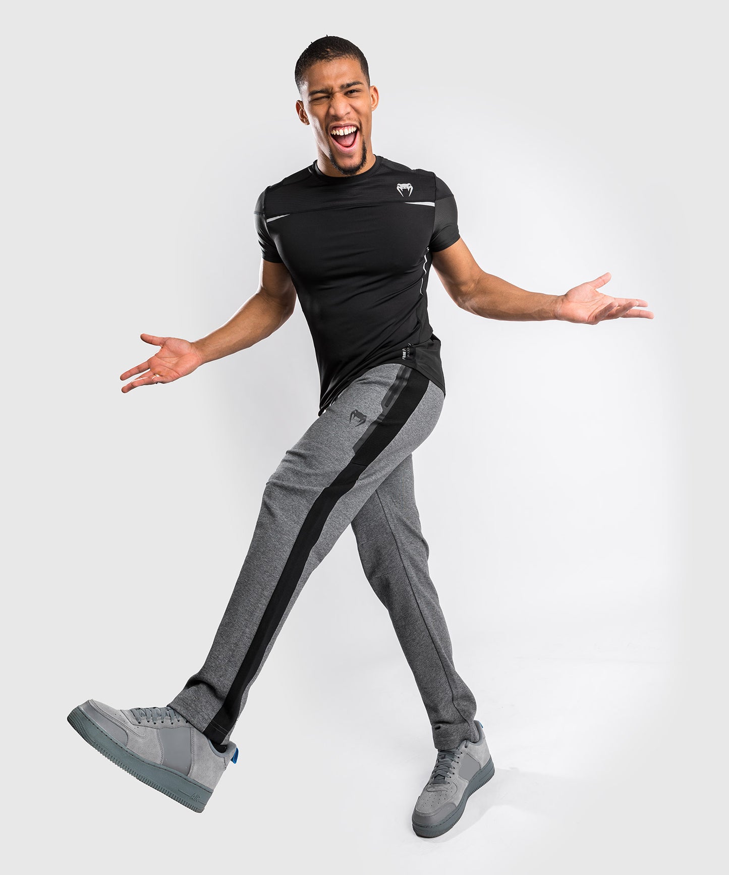 Venum Tempest 2.0 Dry Tech T-shirt - Zwart/Grijs