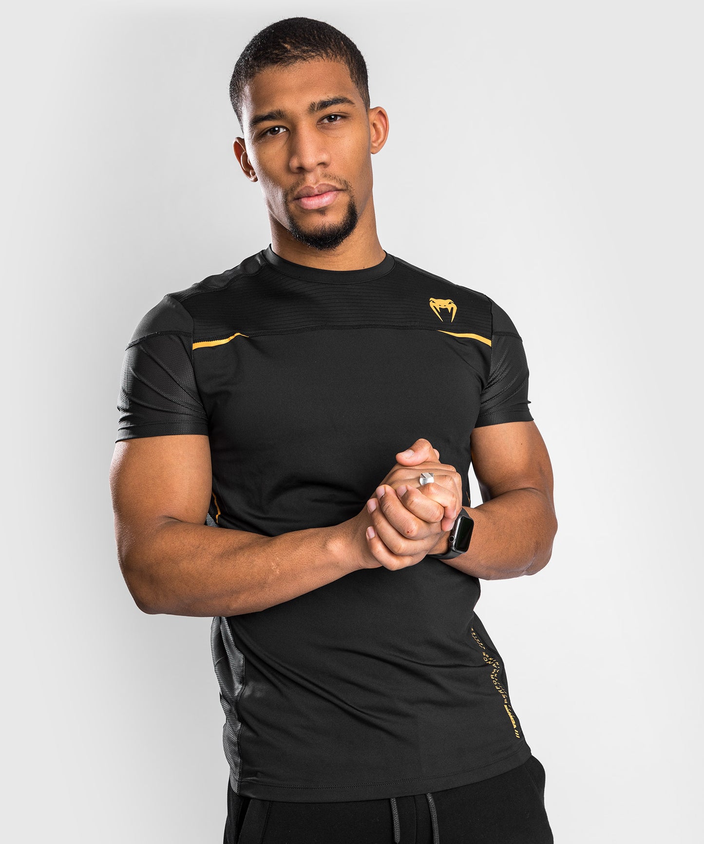 Venum Tempest 2.0 Dry Tech T-shirt - Zwart/Goud