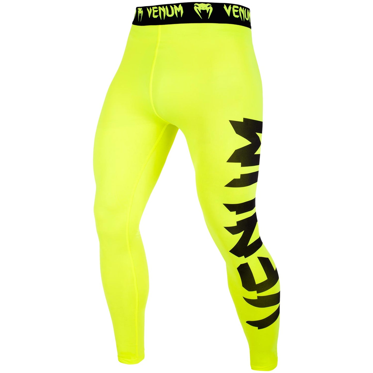 Venum Giant compressiepanty - Neongeel/Zwart