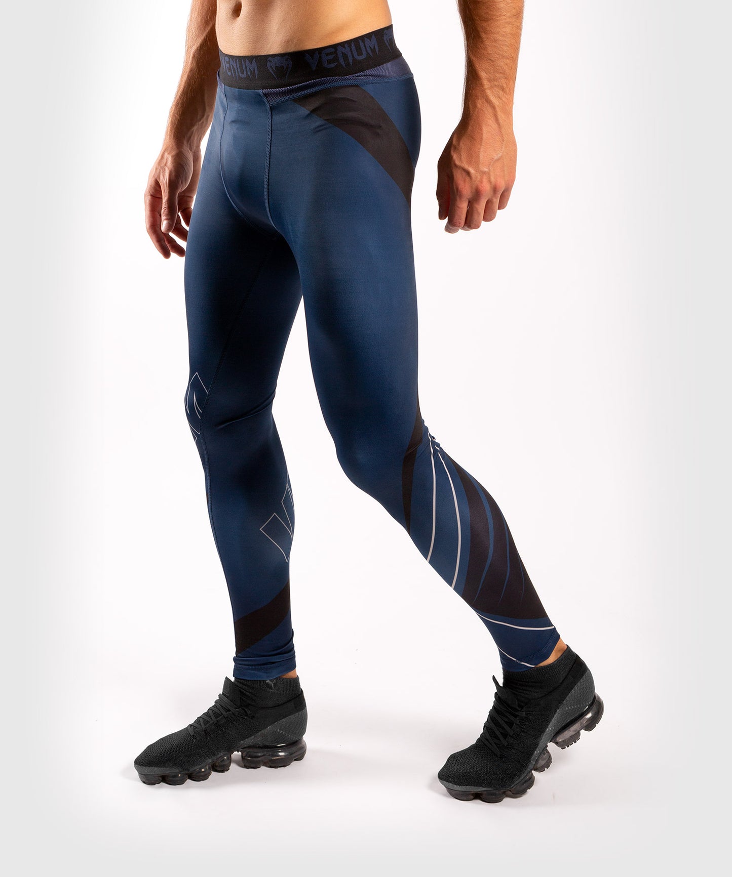 Venum Contender 5.0-legging - blauwe marine / zand