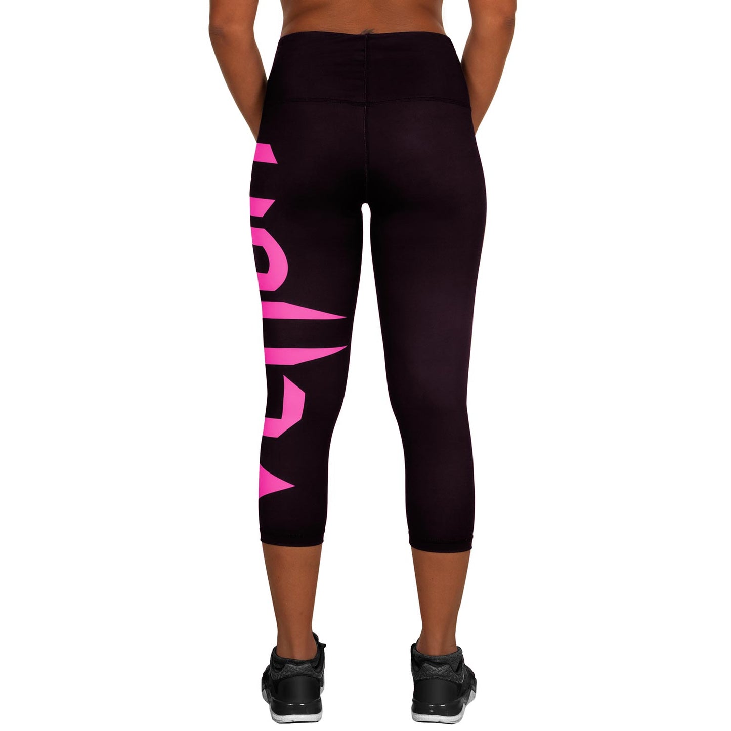 Venum Giant Geknipte Legging - Zwart/Neonroze