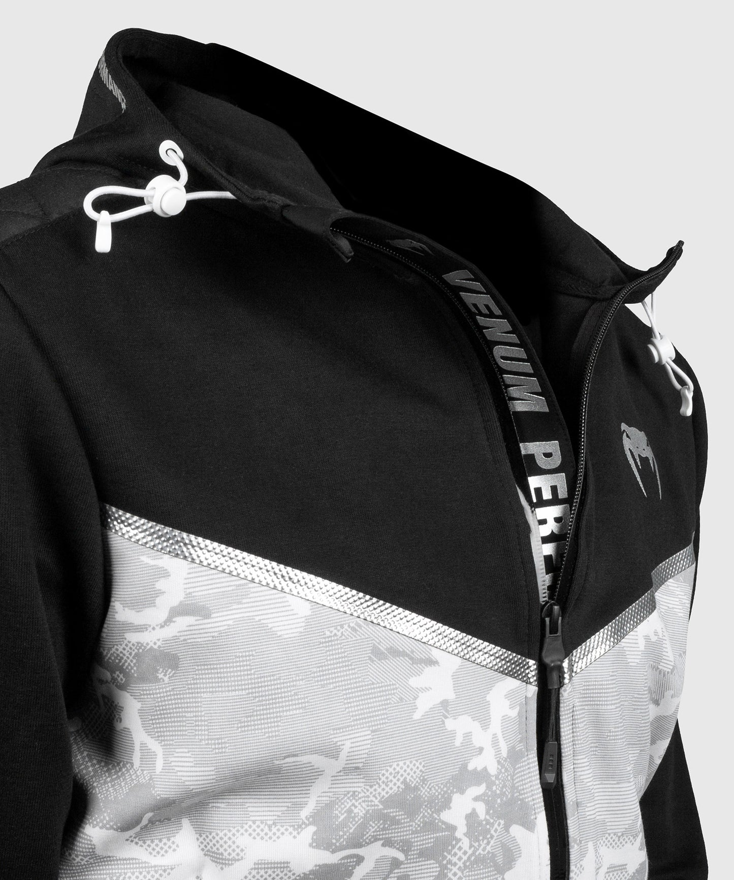 Venum Laser Evo Hoodie - Wit/Zwart